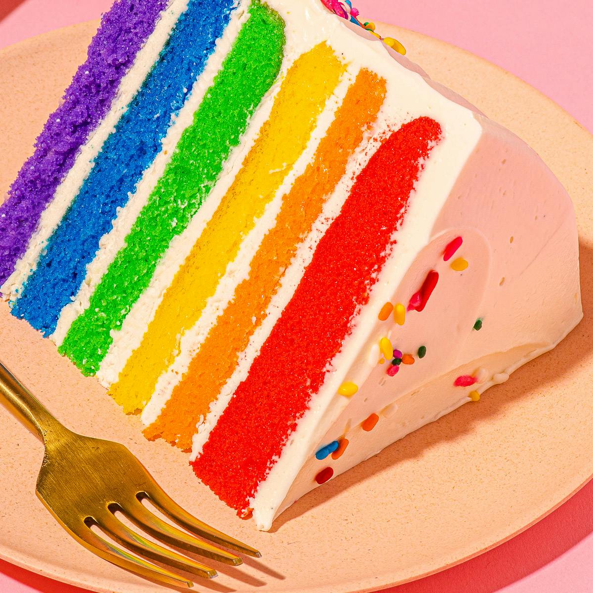 Rainbow Cake - 6" by The Goddess and Grocer - Alternate image 3