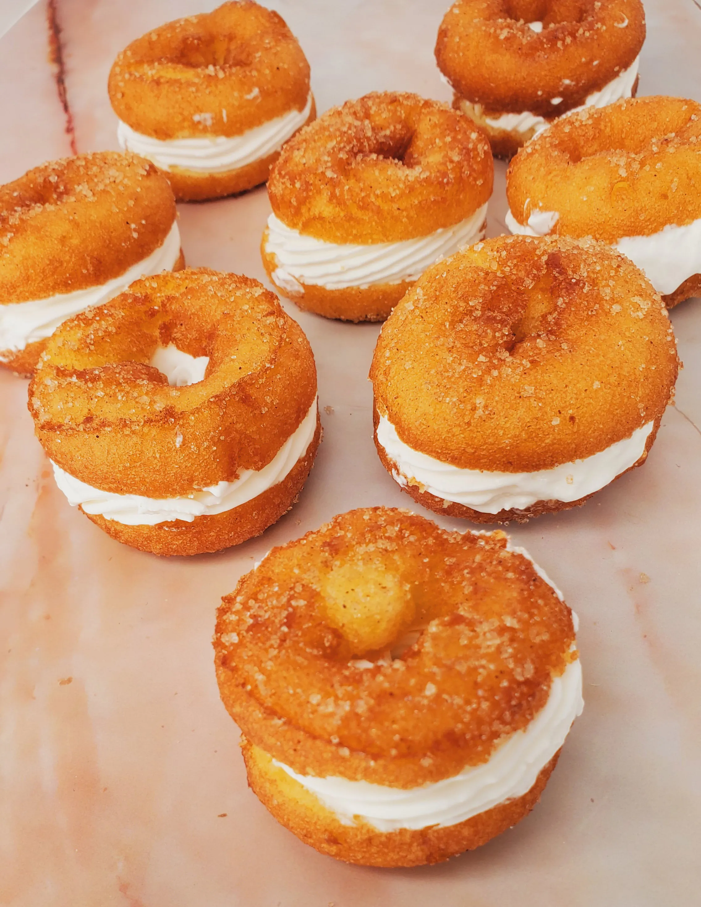 Mini Churro Ice Cream Sandwich Bites - 15 Pack by Elegant Desserts