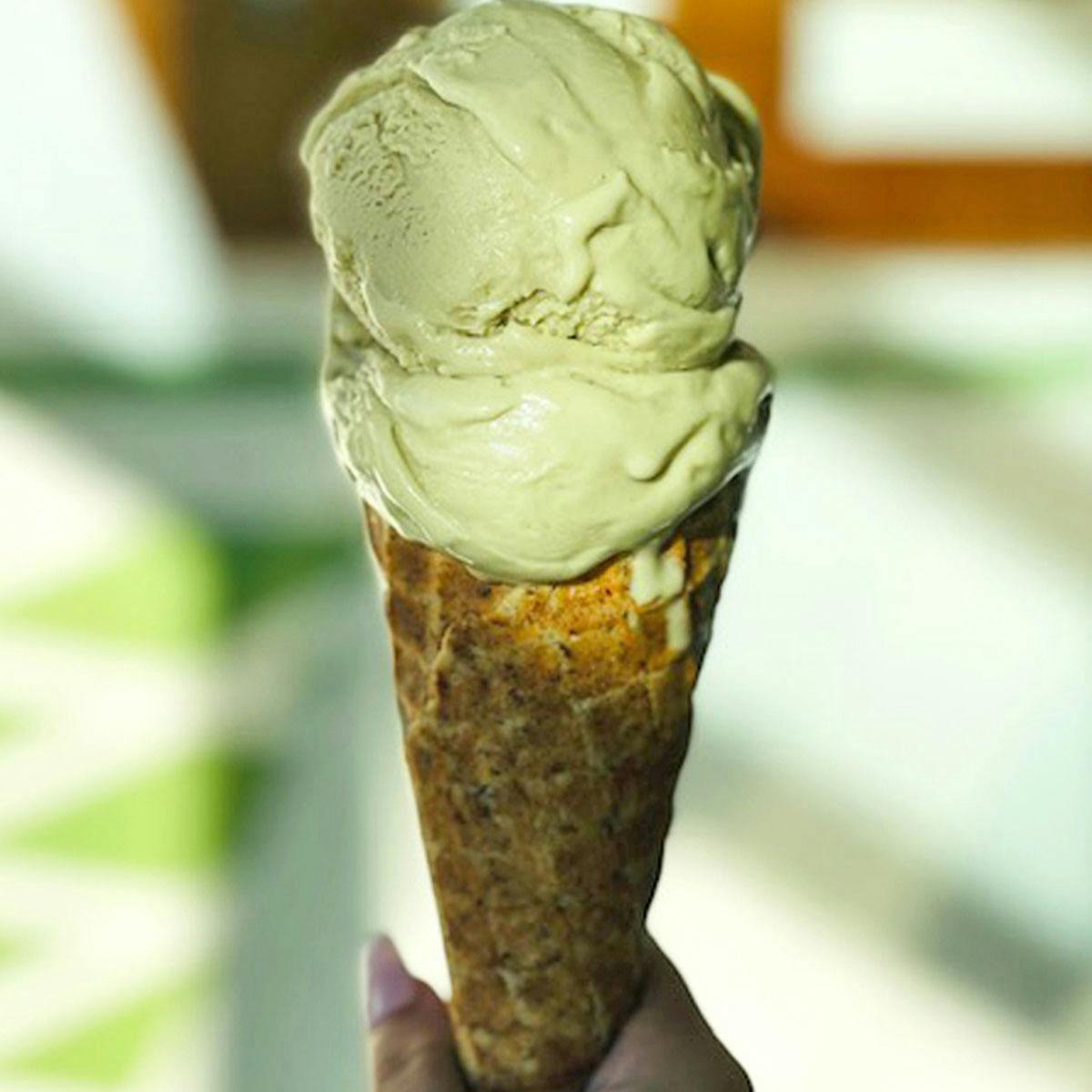 Vegan Pistachio Sorbet - 6 Pints by Revival Ice Cream - Alternate image 1