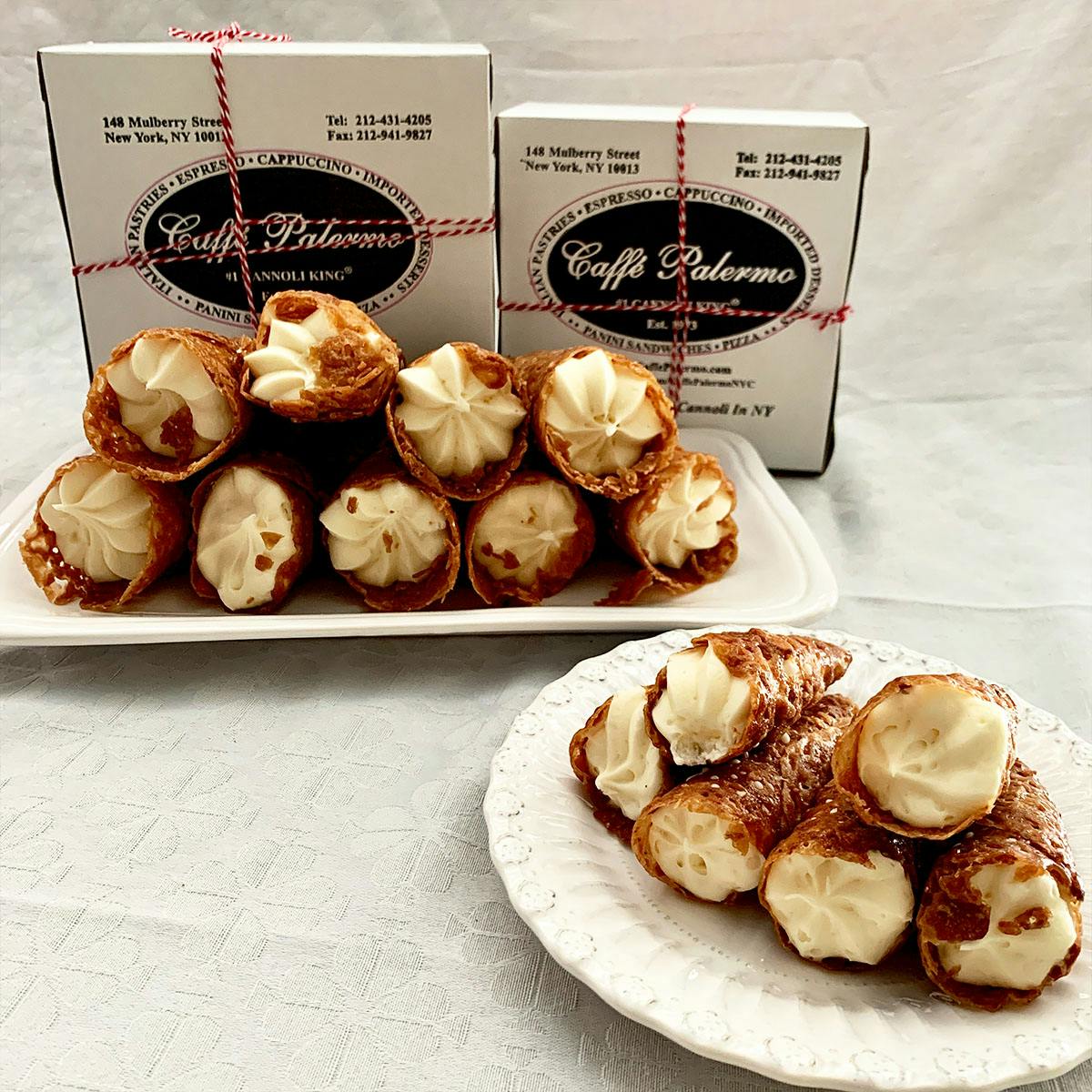 Large Almond Cheesecake Cones - 4 Pack by Caffe Palermo