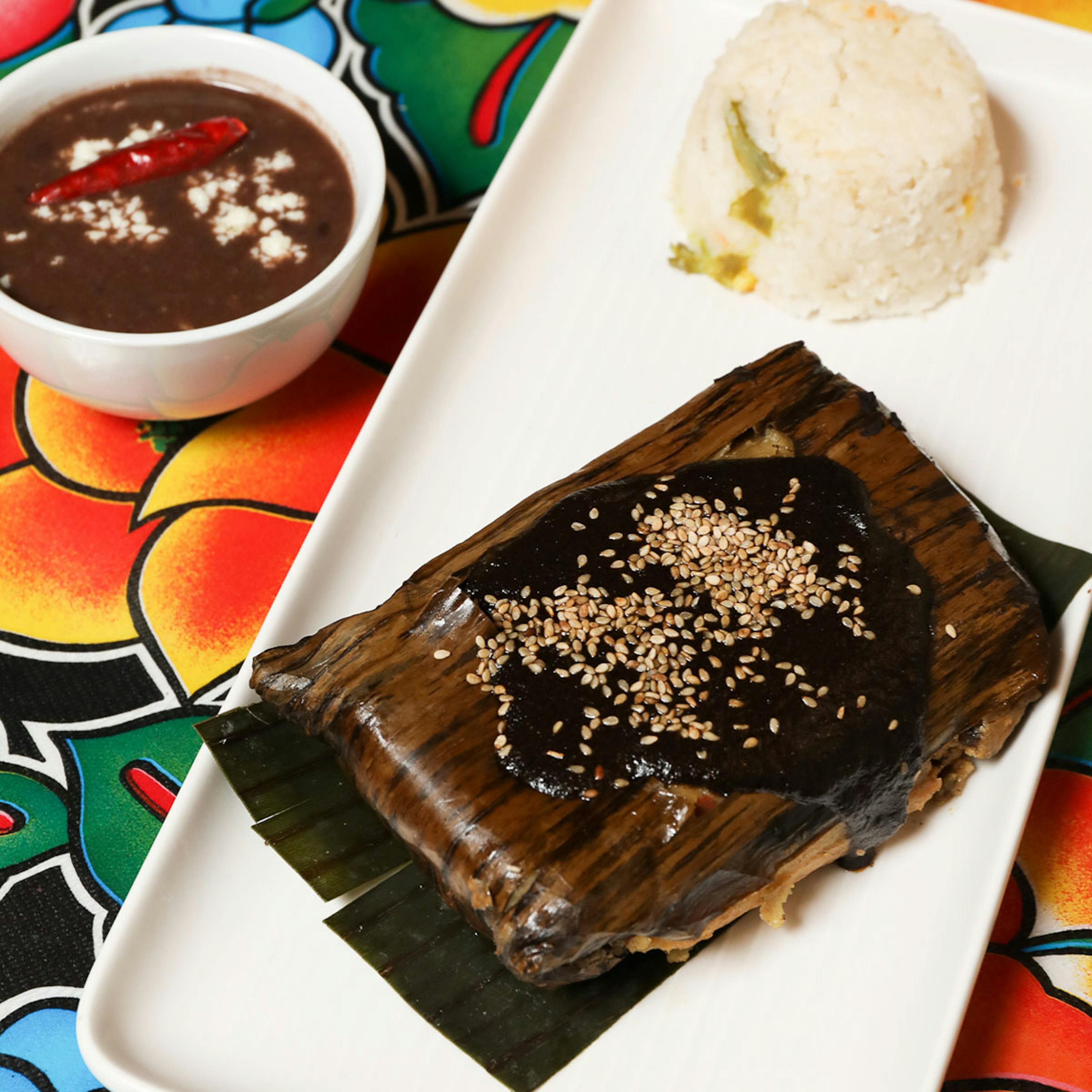Chicken Mole Tamales - 4 Pack by Guelaguetza