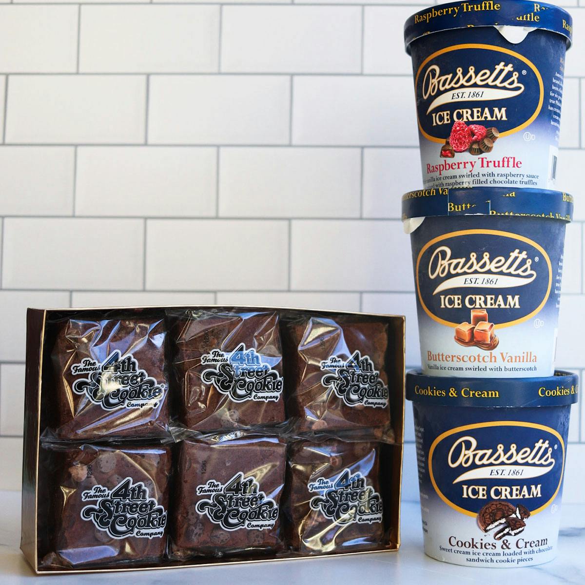 Reading Terminal Market Brownie Sundae Kit for 8 by Bassetts Ice Cream - Alternate image 3