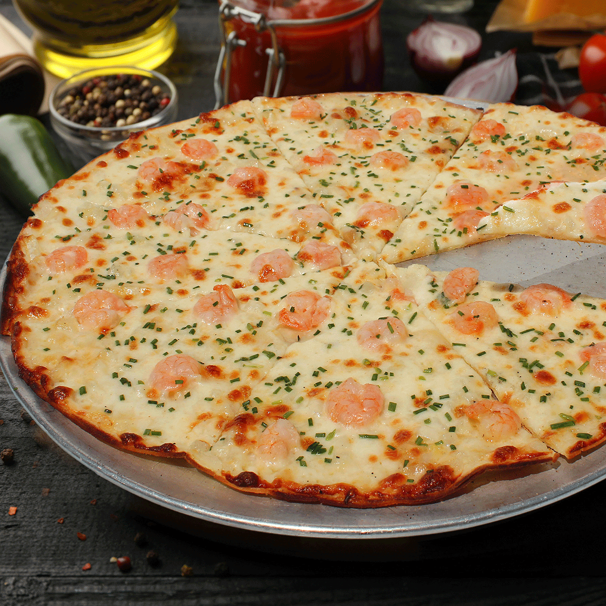 Thin Crust Pizza Best Sellers - 4 Pack by The Columbia Inn