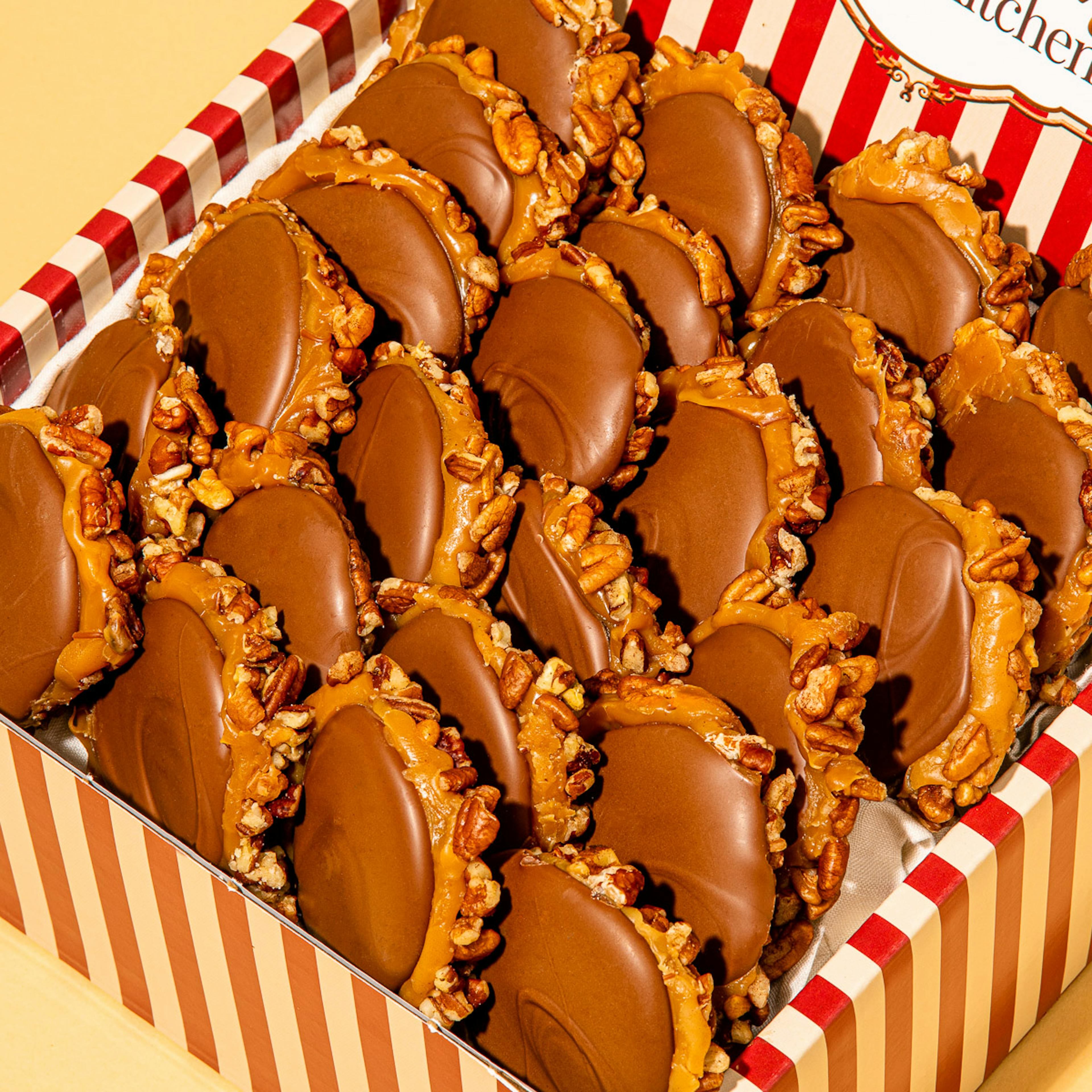 Milk Chocolate Turtle Gophers - Gift Box of 24 by Savannah's Candy Kitchen - Alternate image 1