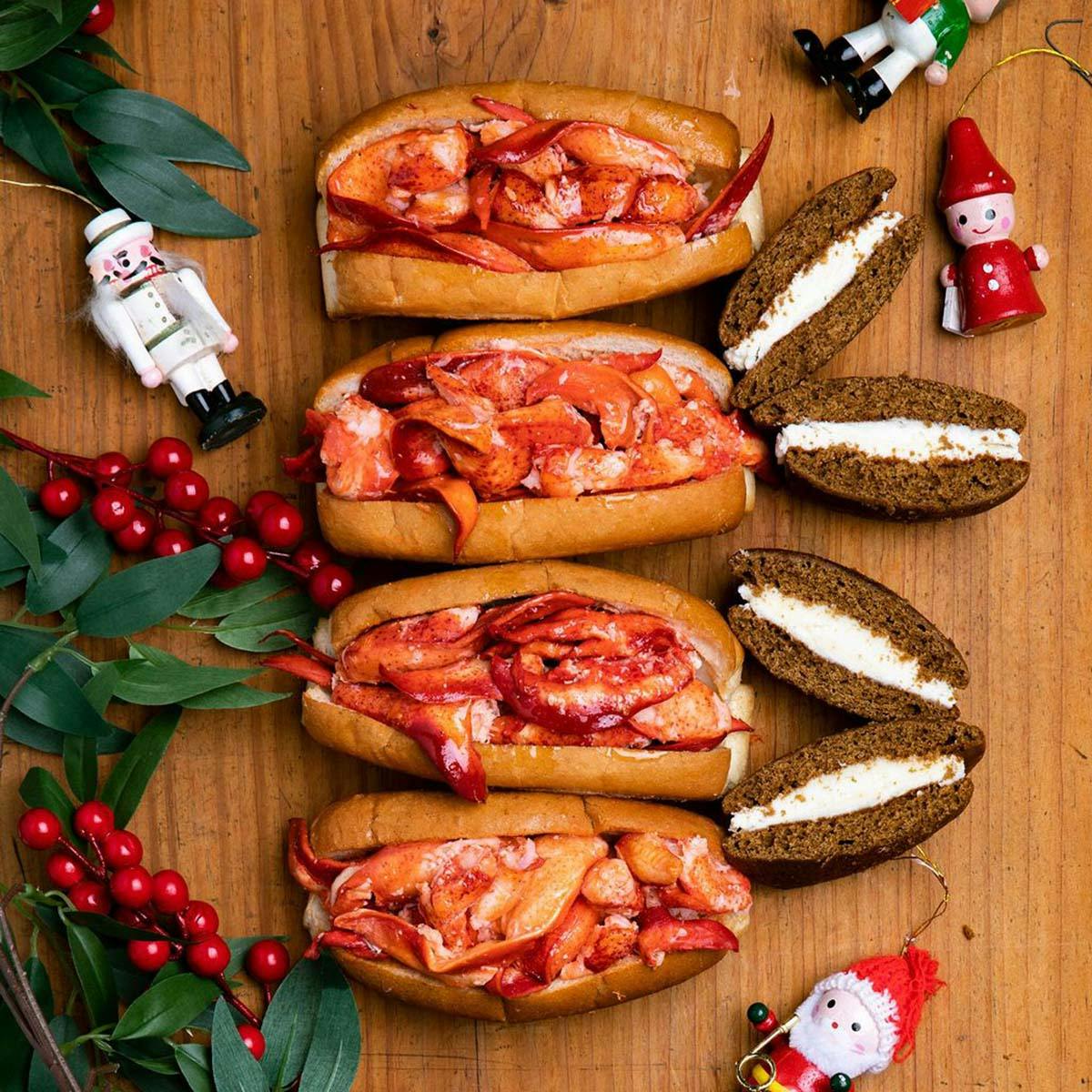 Lobster Roll Kit + Gingerbread Whoopie Pies (Frozen) by Luke's Lobster