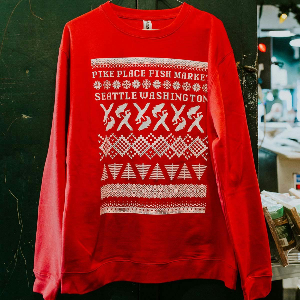 Holiday Sweater Limited Edition by Pike Place Fish Market