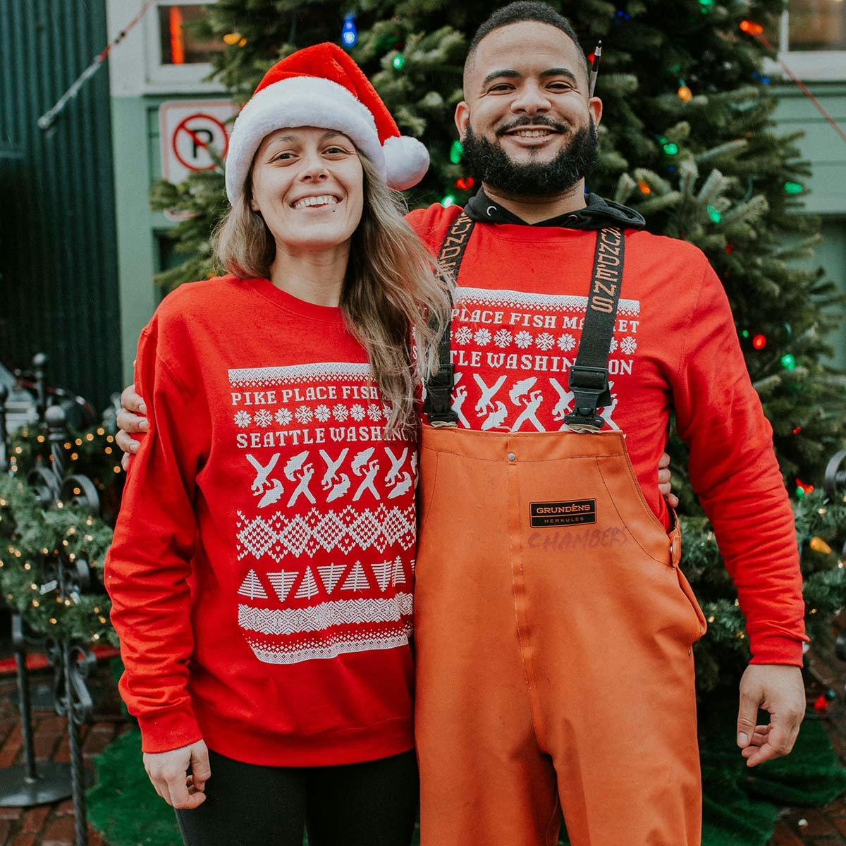 Holiday Sweater - Limited Edition by Pike Place Fish Market - Alternate image 3