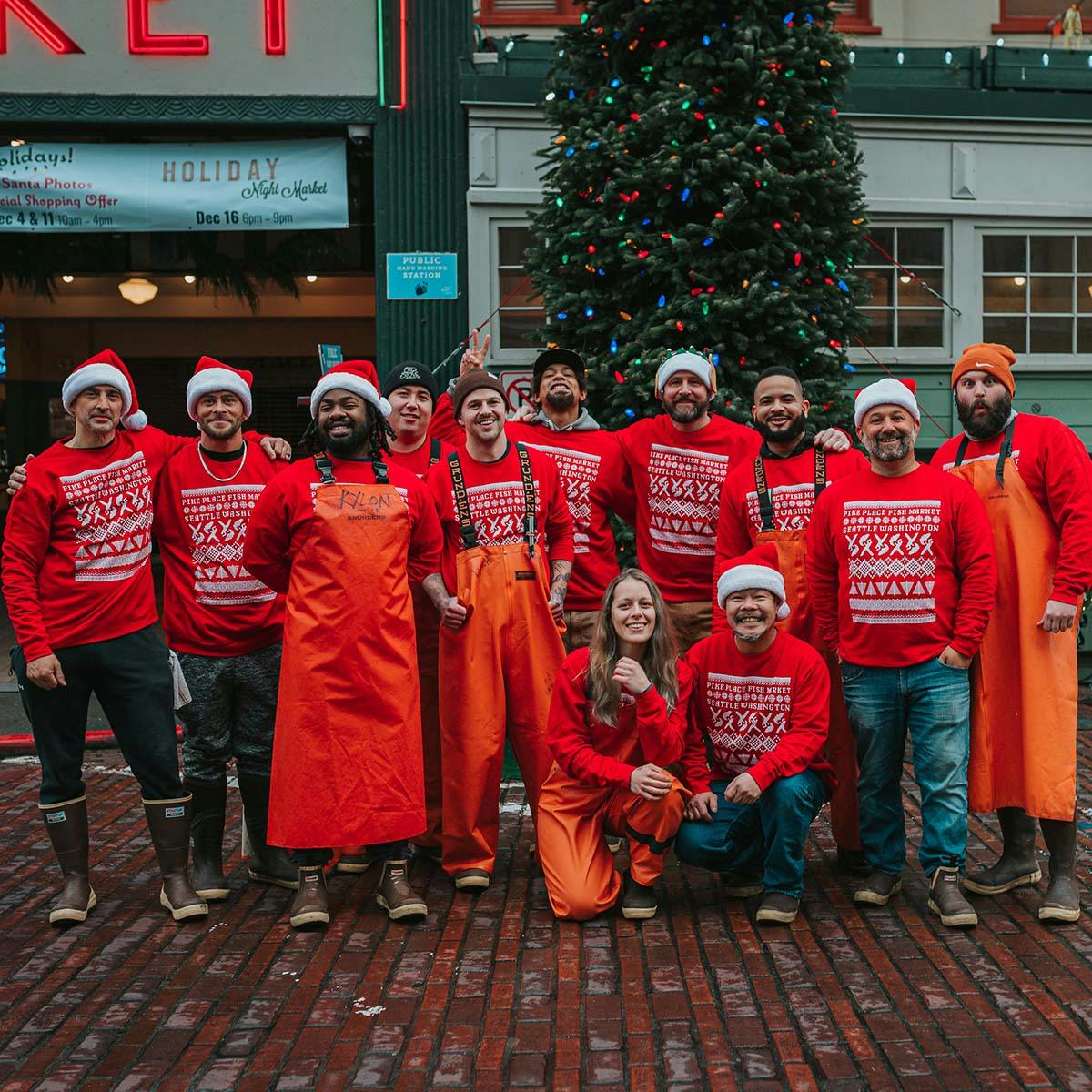 Holiday Sweater - Limited Edition by Pike Place Fish Market - Alternate image 2