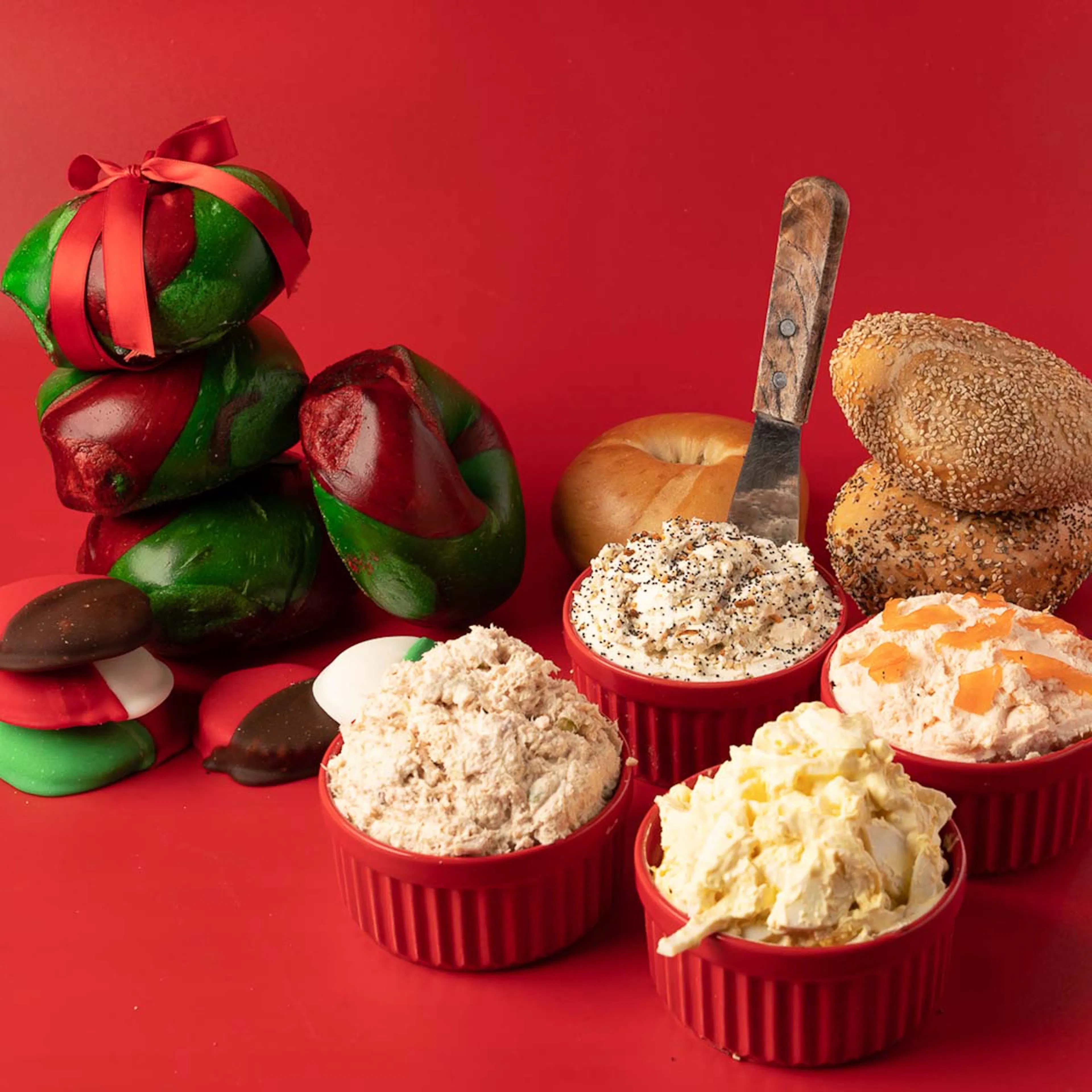 Christmas Bagel Brunch for 6 by Kossar's Bagels & Bialys