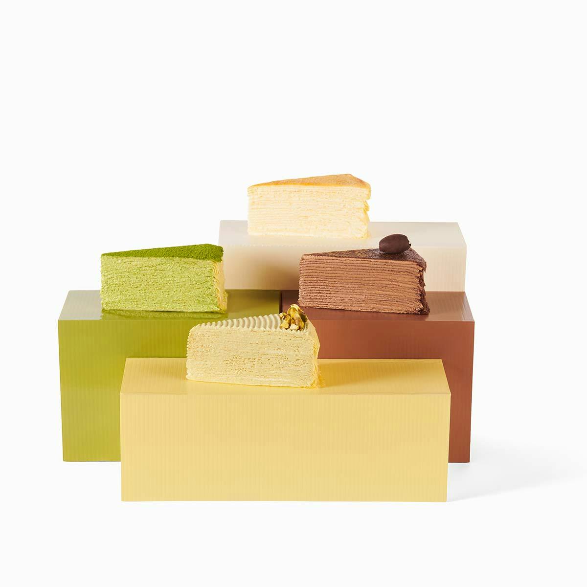 Slice of the Best Mille Crêpes Cake: Celebration Collection by Lady M Confections - Alternate image 4