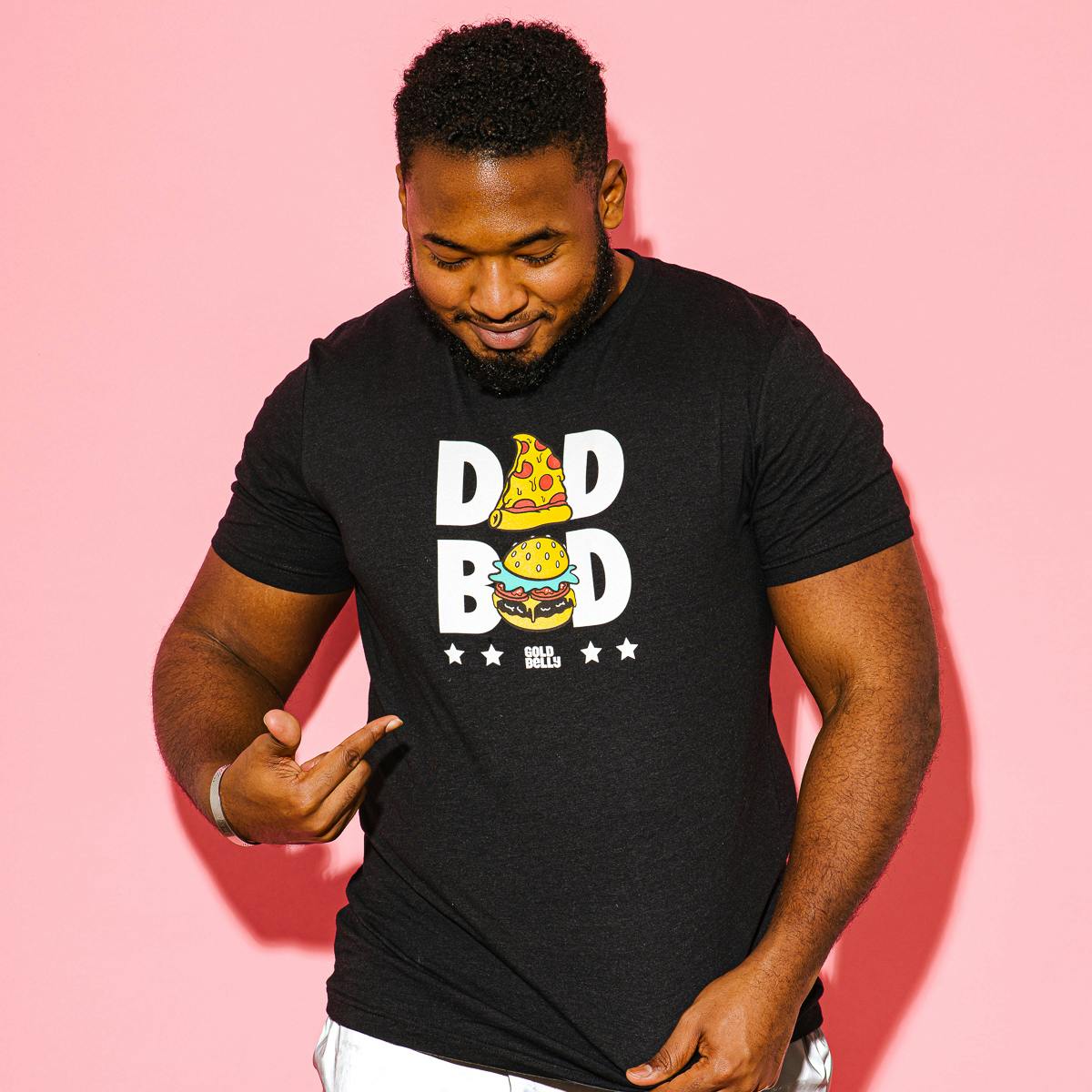 The "Dad Bod" T-Shirt by Gift Cards + Merch - Alternate image 2