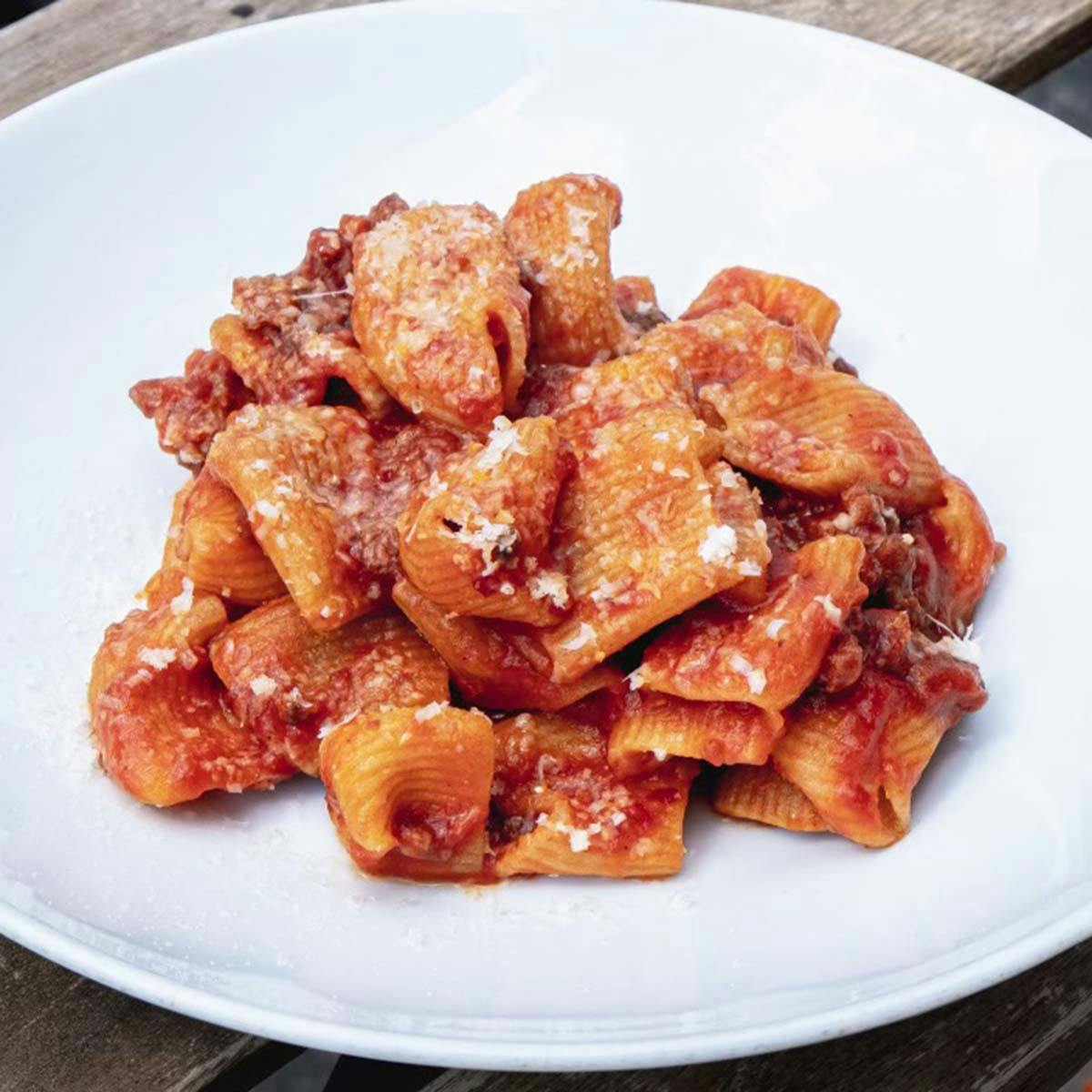 Rigatoni Pasta Dinner for 4 by Fox & the Knife