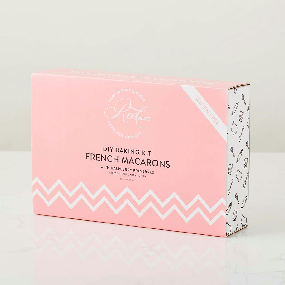 French Raspberry Macarons DIY Baking Kit by Red Velvet NYC - Alternate image 6