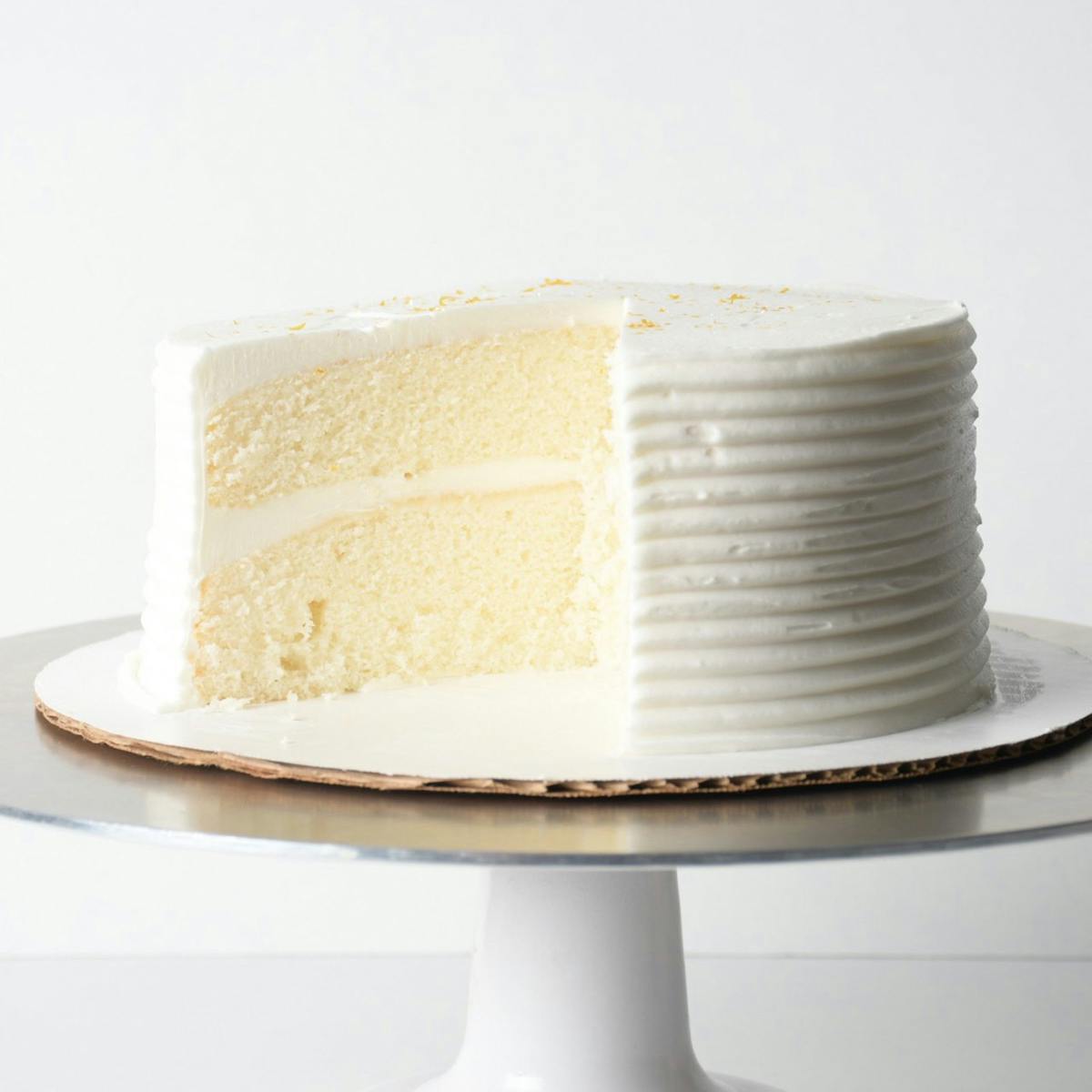 Legendary White Cake by Archie's Hough Bakeries Goldbelly