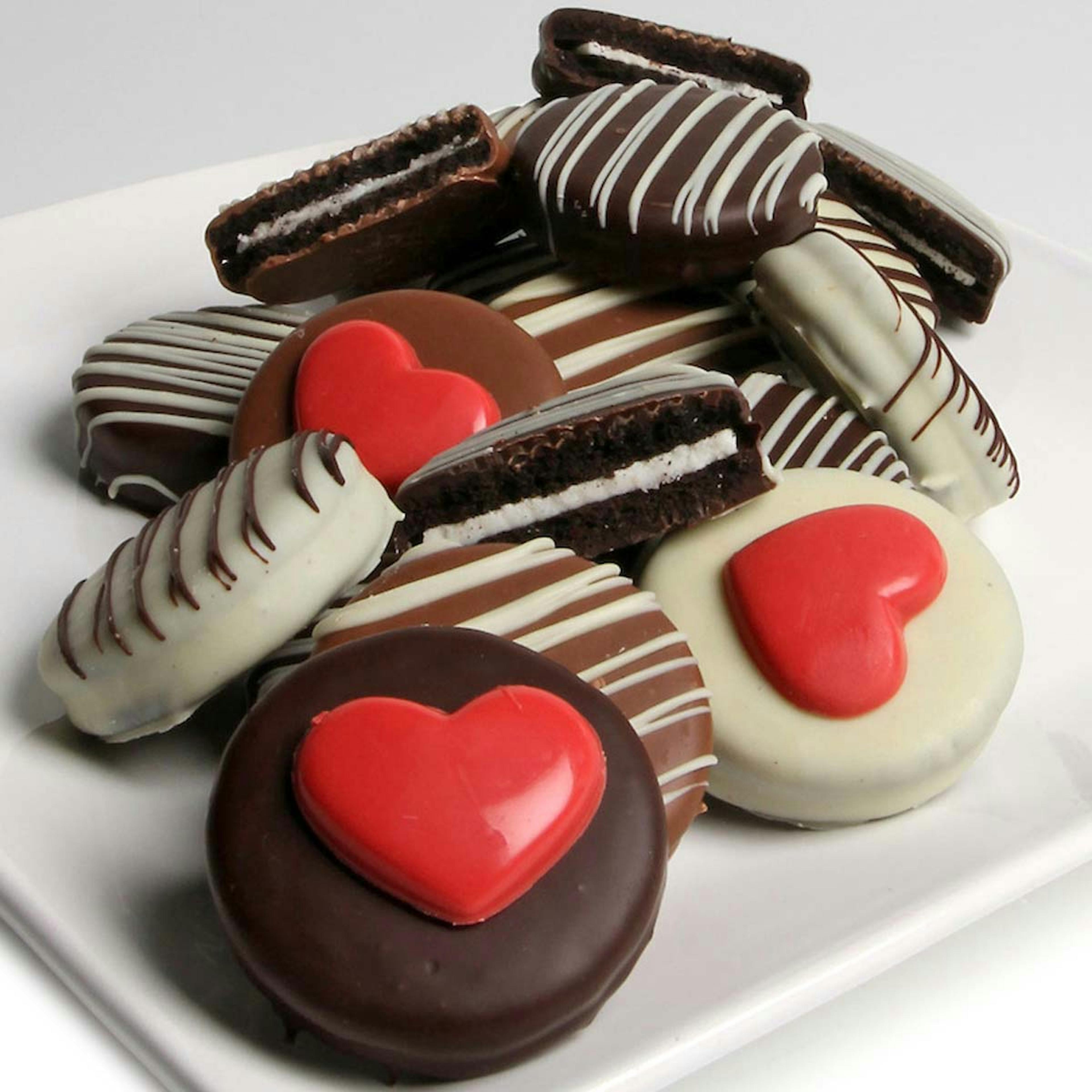 Valentine's Chocolate Covered OREOs® - 12 Pack by The Chocolate Covered Co.