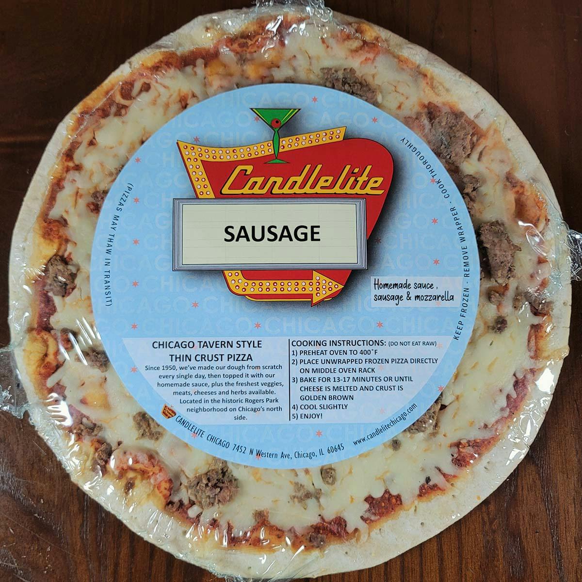 Sausage Pizza - 3 Pack by Candlelite Chicago Pizza - Alternate image 3