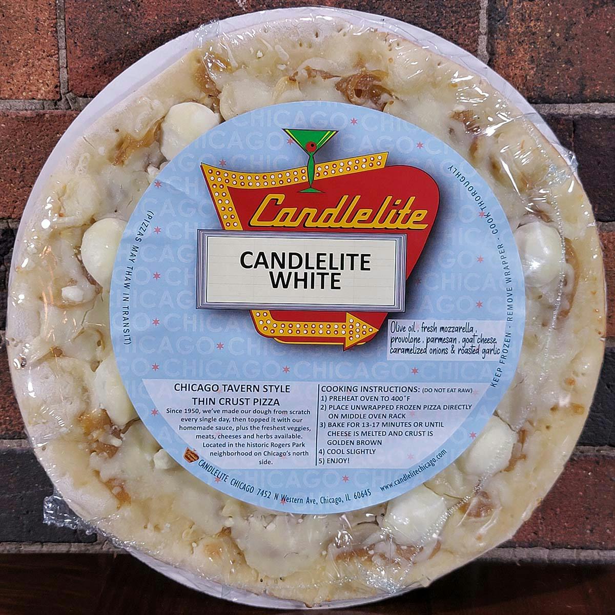 White Pizza - 3 Pack by Candlelite Chicago Pizza - Alternate image 2