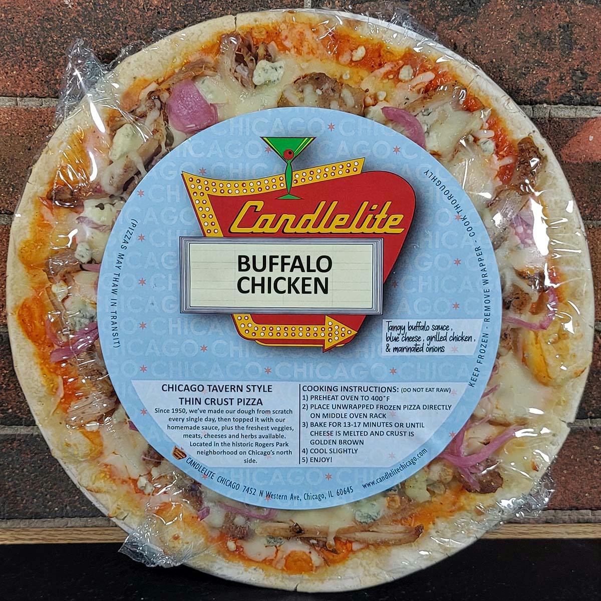 Buffalo Chicken Pizza - 3 Pack by Candlelite Chicago Pizza - Alternate image 2