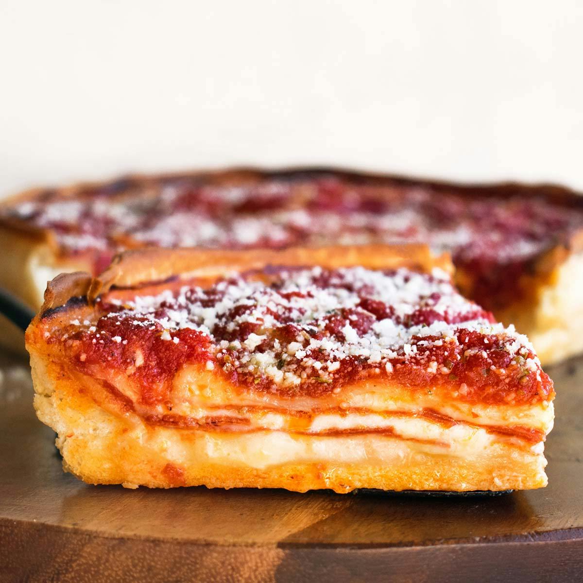 Pepperoni Chicago Stuffed Pizza - 2 Pack by Nancy's Pizza