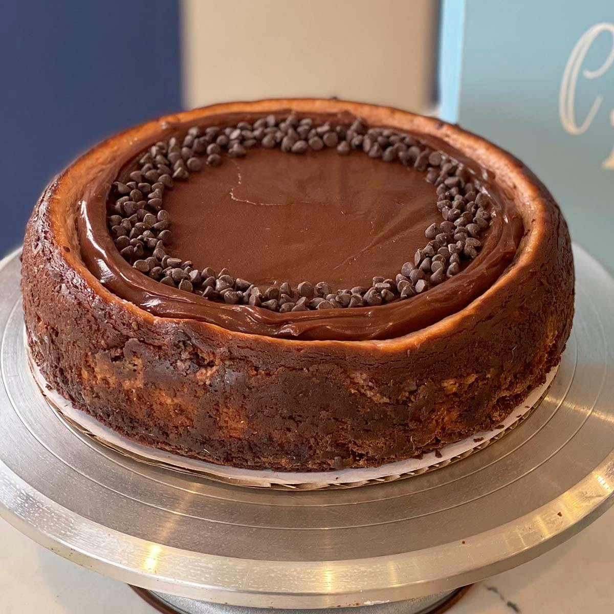 Black Raspberry Chocolate Chip Cheesecake by The Cheesecake Girl - Alternate image 2