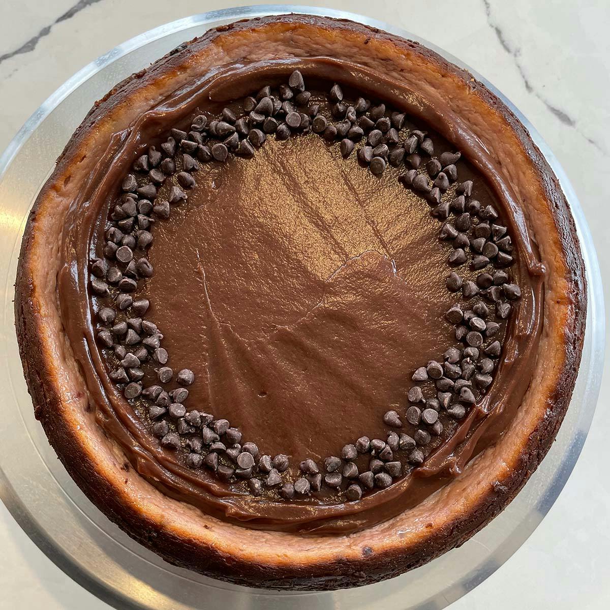 Black Raspberry Chocolate Chip Cheesecake by The Cheesecake Girl - Alternate image 3