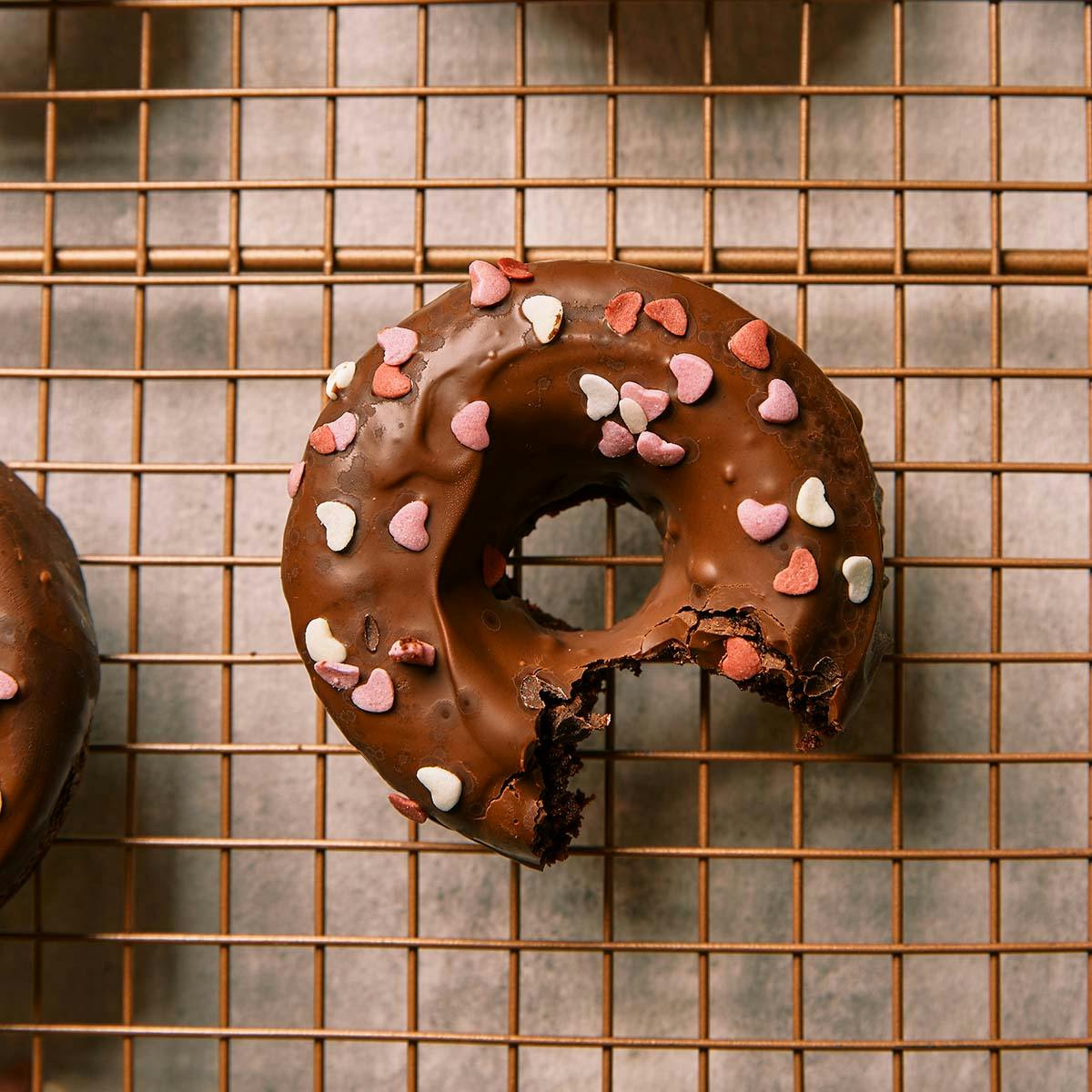 Gluten-Free Valentine's Day Chocolate Doughnuts - 6 Pack by Stylish Spoon - Alternate image 2