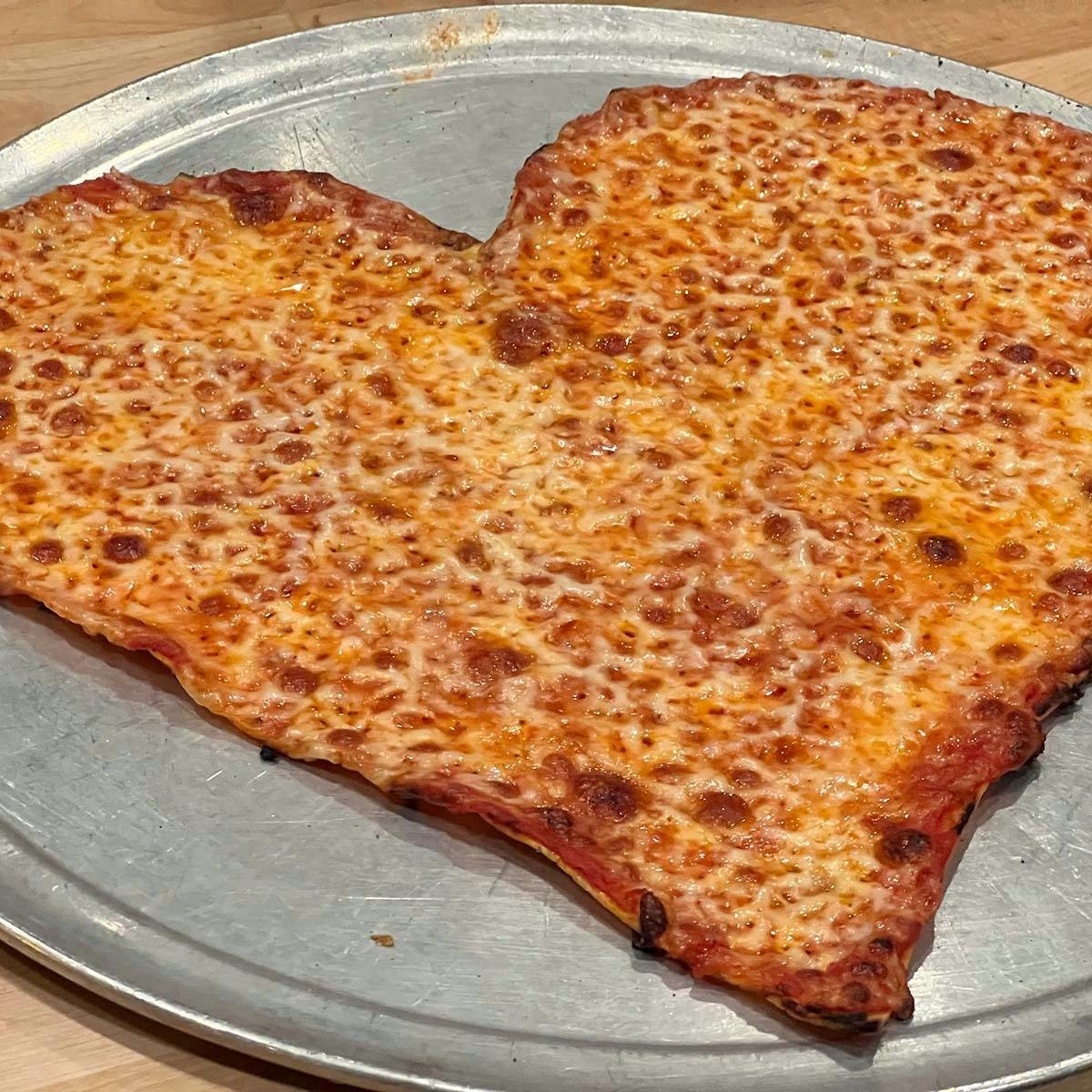 Valentine's Day Heart-Shaped Thin Crust Pizza - 2 Pack by The Columbia Inn - Alternate image 2