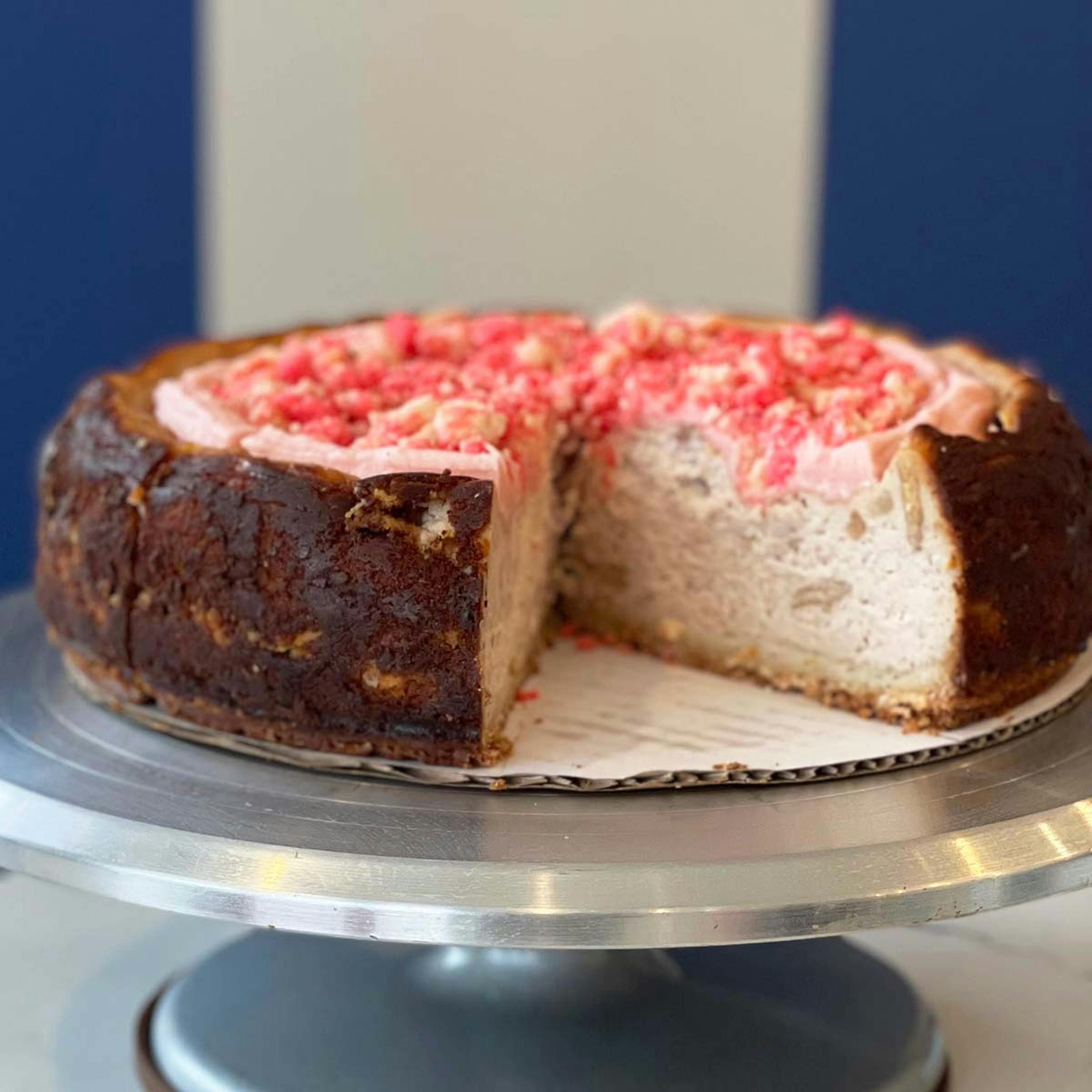 Strawberry Shortcake Cheesecake by The Cheesecake Girl