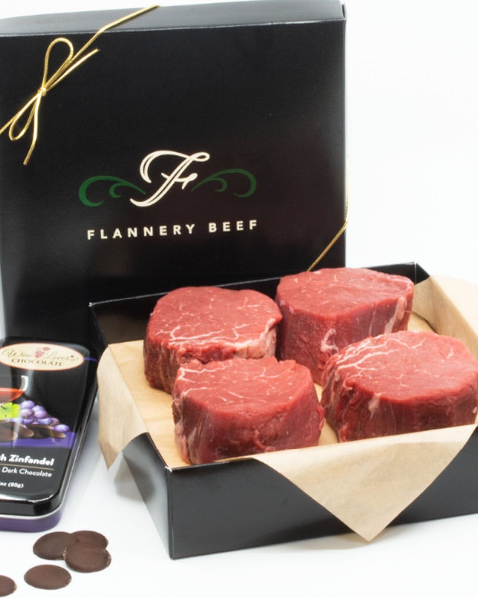 California Reserve Ribeye Steaks Gift Box by Flannery Beef | Goldbelly