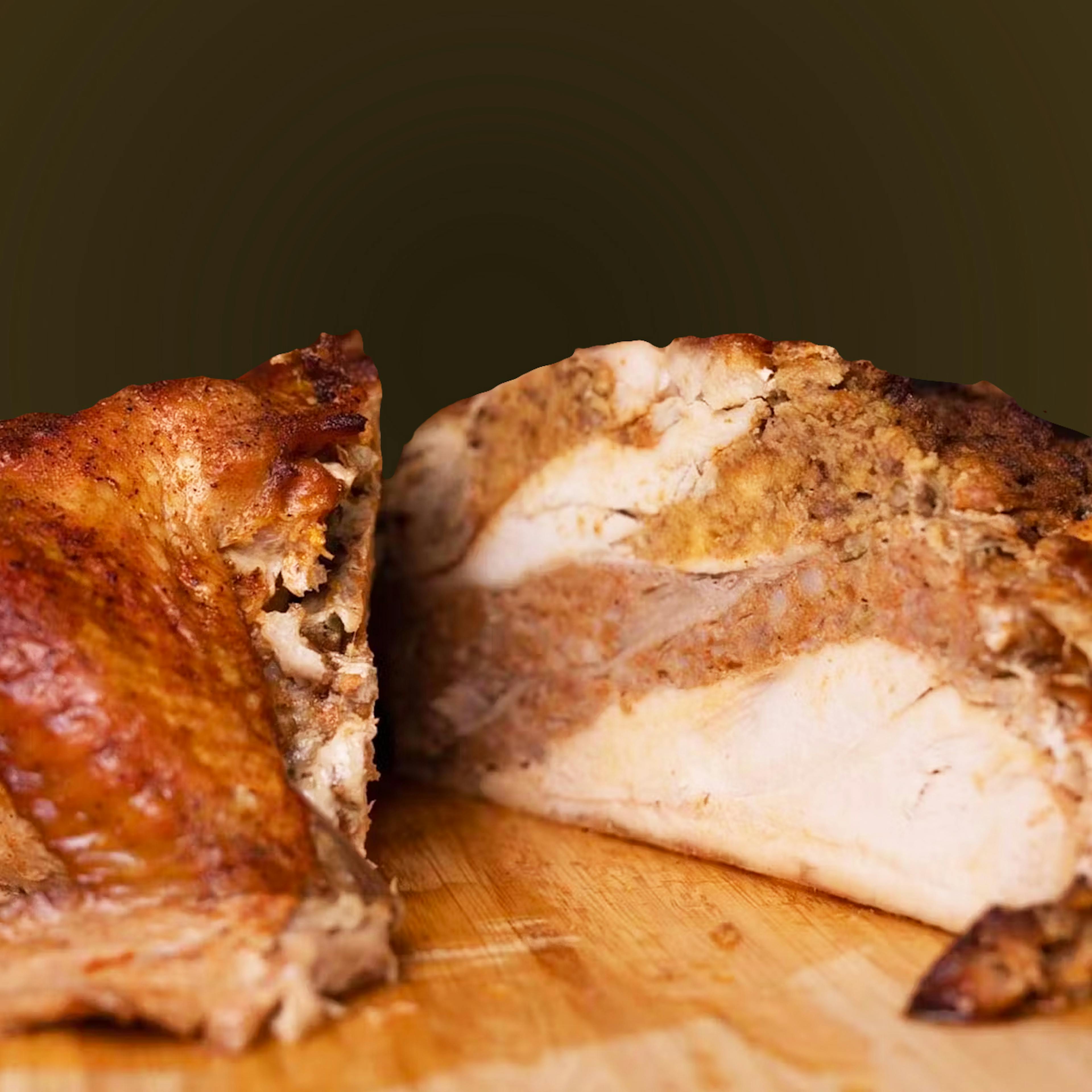 Small Turducken with Cajun Pork Cornbread Stuffing by Hebert's Specialty Meats - Alternate image 2