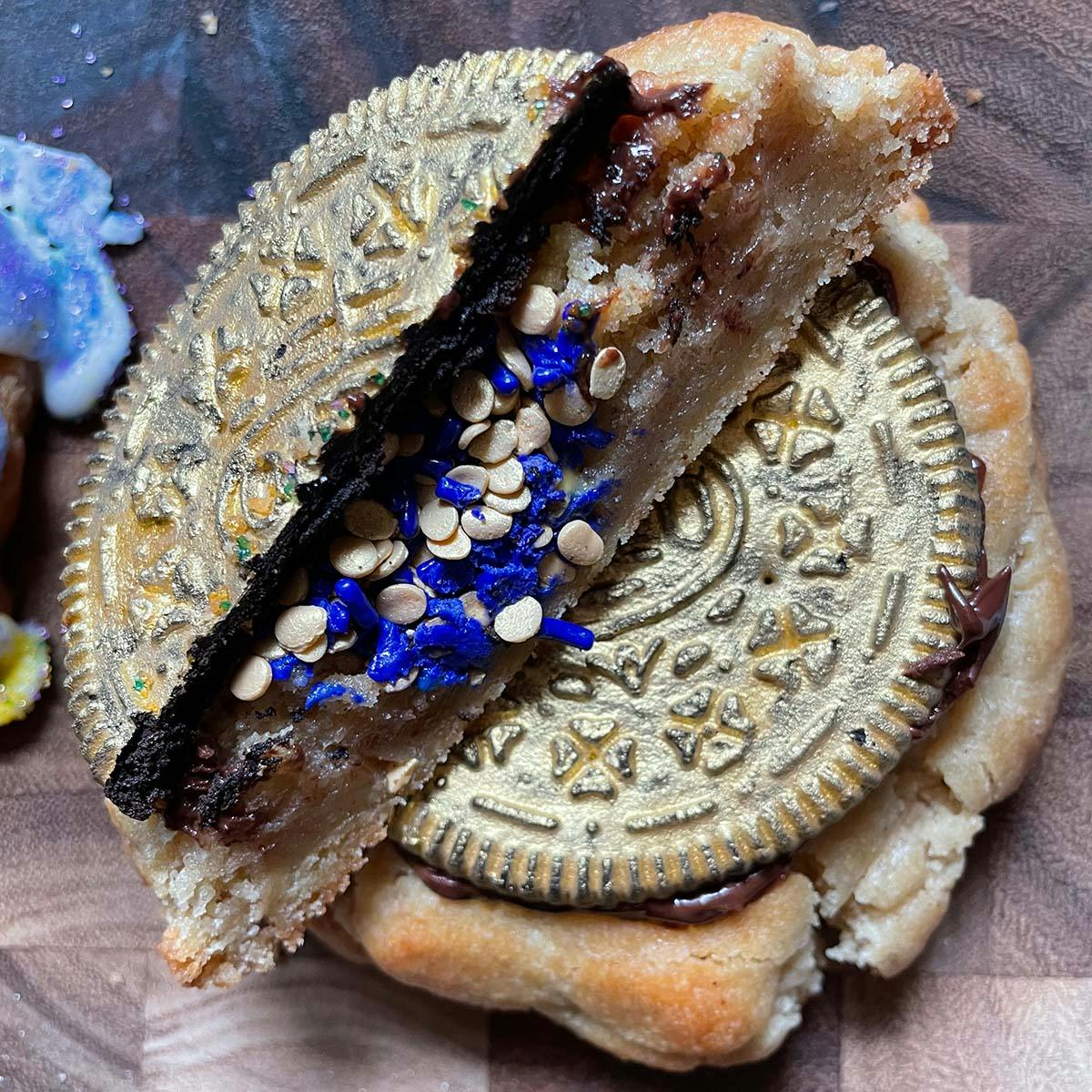 Mardi Gras Mambo GIANT Cookies by Big Fat Cookie - Alternate image 2