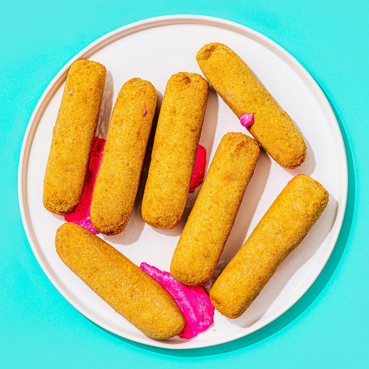 Valentine's Day Pizza + Pink Mozzarella Sticks + Garlic Knots by Tony Boloney's - Alternate image 4