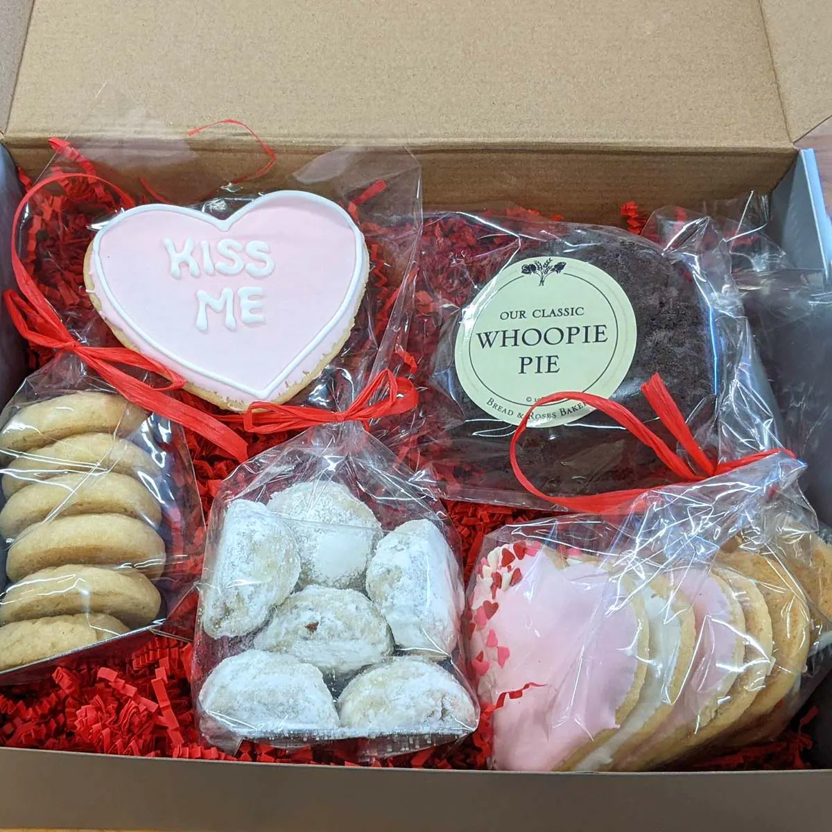 Valentine's Day Cookie Box by Bread and Roses Bakery - Alternate image 3