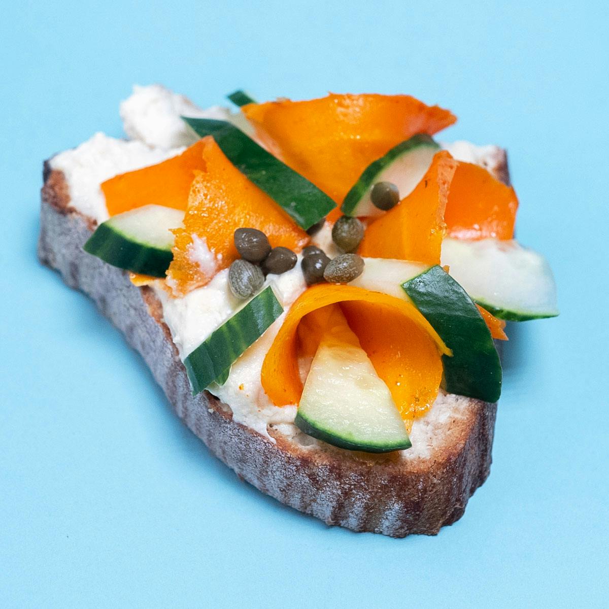 Vegan Carrot Lox Toast Kit - 8 Pack by Madame ZuZu's Emporium - Alternate image 1