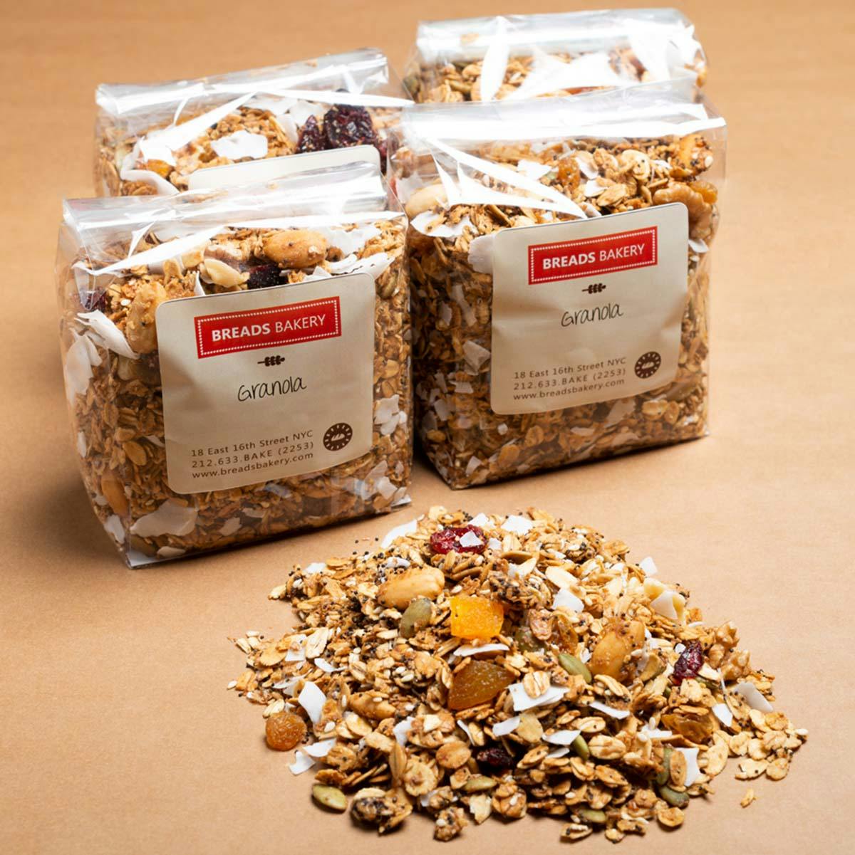 Granola Mix - 4 Pack by Breads Bakery | Goldbelly