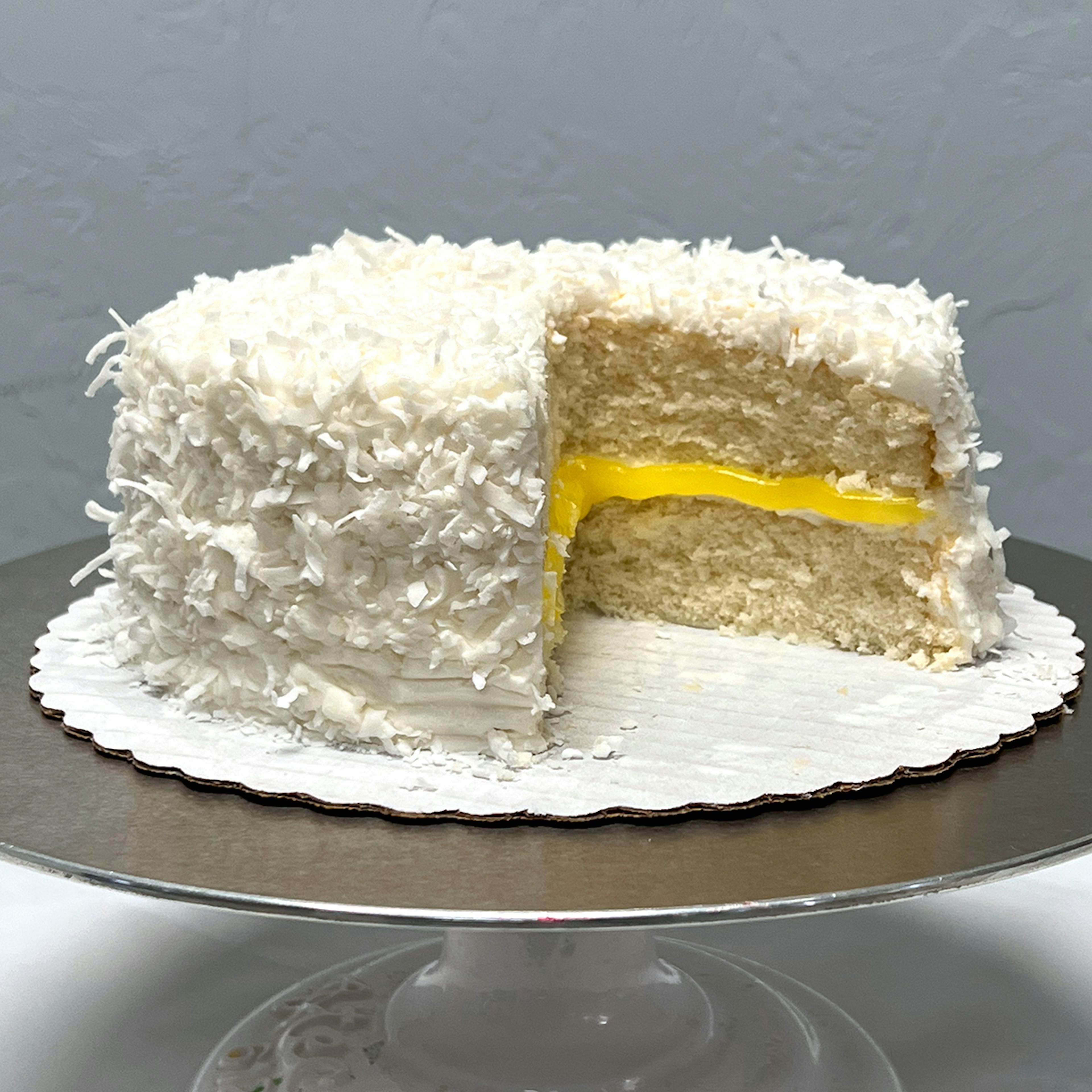 Lemon Coconut Cake by Archie's Hough Bakeries