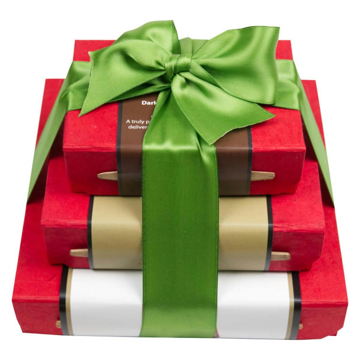 Signature Chocolate Collection Gift Box Tower by Knipschildt Chocolatier