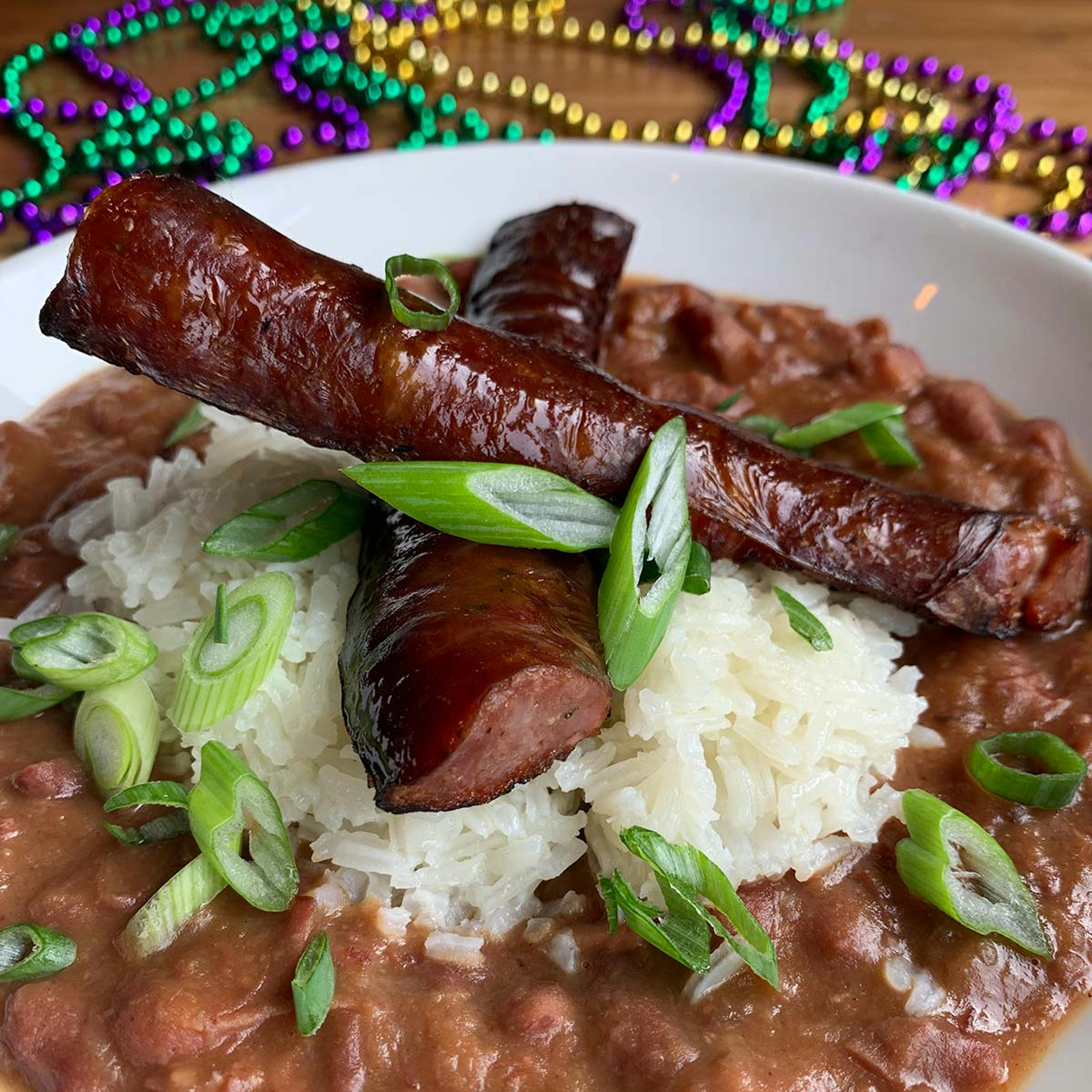 Mardi Gras Red Beans & Sausage Dinner Kit for 4-6 by Cochon Butcher - Alternate image 1