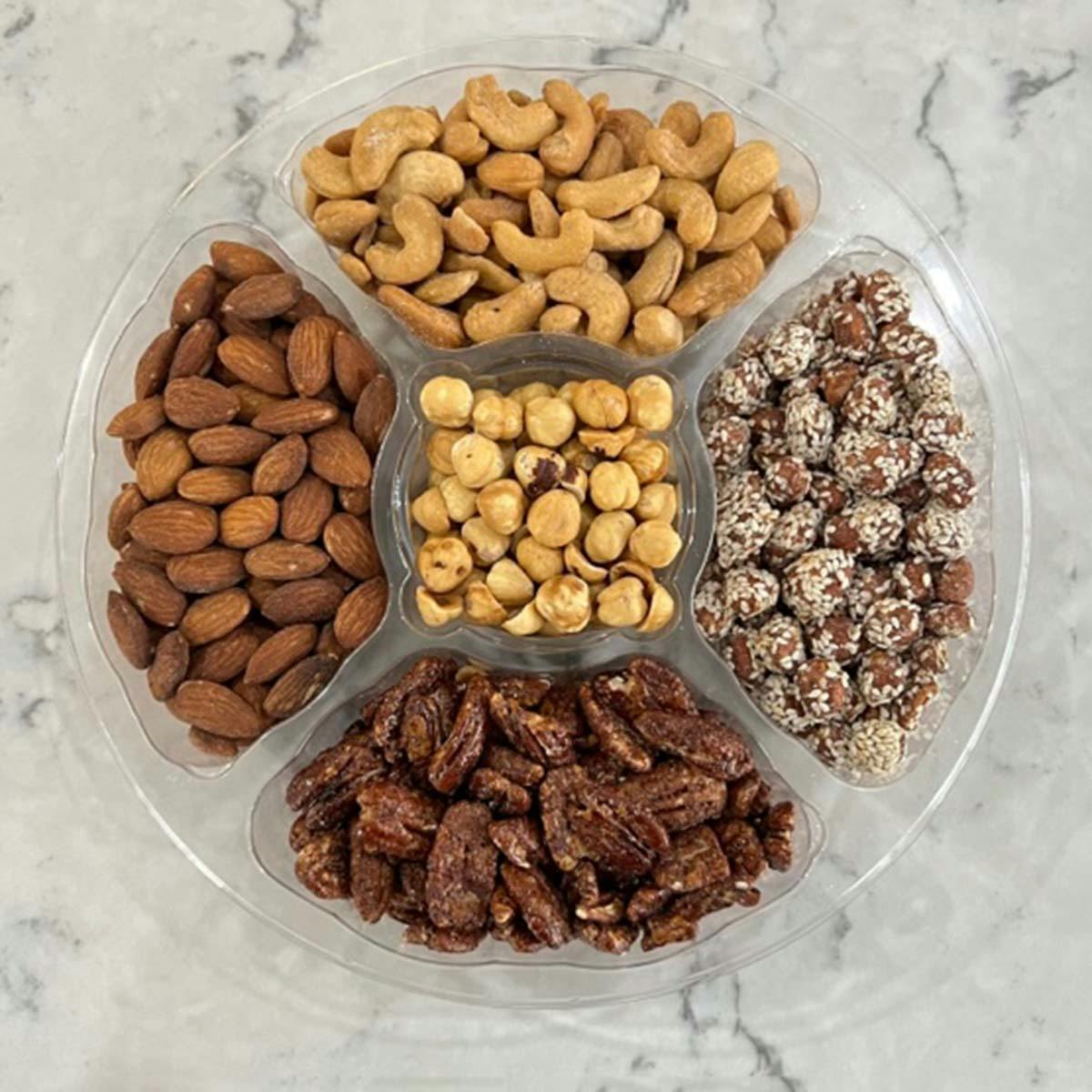 Assorted Nut Platter by Mendy's Kosher Delicatessen