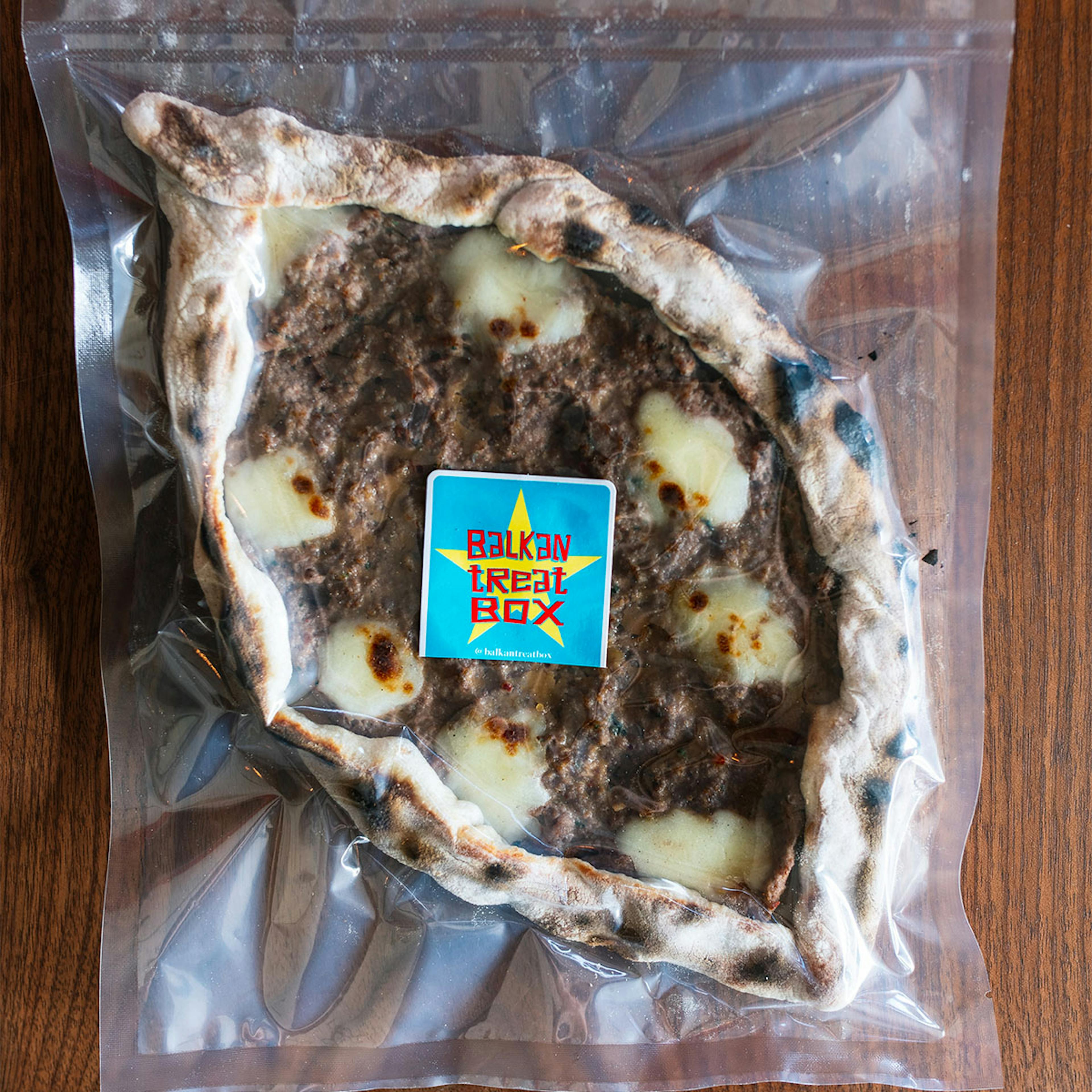 Beef "Pide" Flatbread - 4 Pack by Balkan Treat Box - Alternate image 3