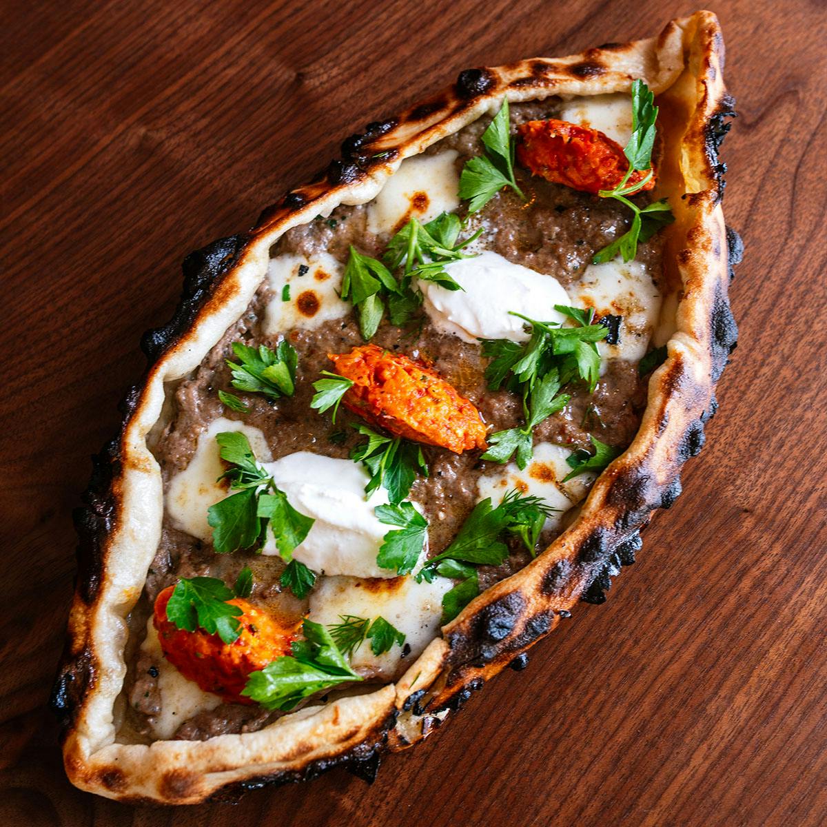 Beef "Pide" Flatbread - 4 Pack by Balkan Treat Box