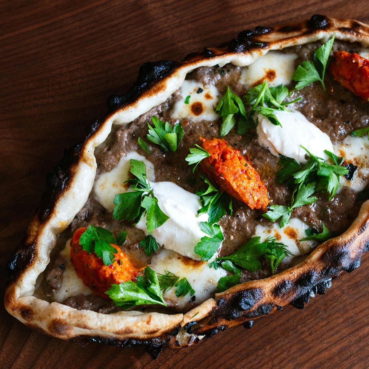 Beef "Pide" Flatbread - 4 Pack by Balkan Treat Box - Alternate image 1
