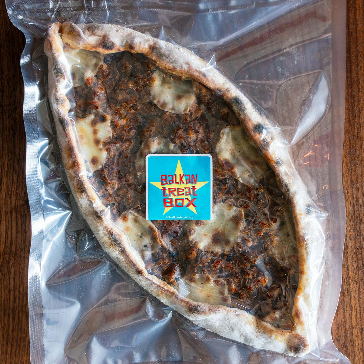 Chicken "Pide" Flatbread - 4 Pack by Balkan Treat Box - Alternate image 4