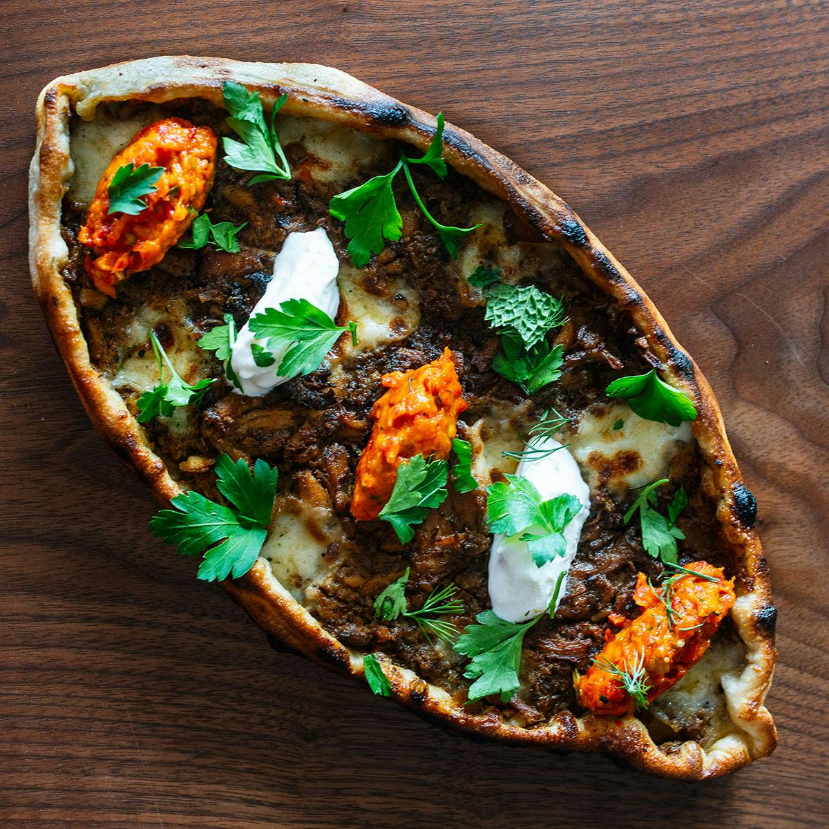 Chicken "Pide" Flatbread - 4 Pack by Balkan Treat Box - Alternate image 2