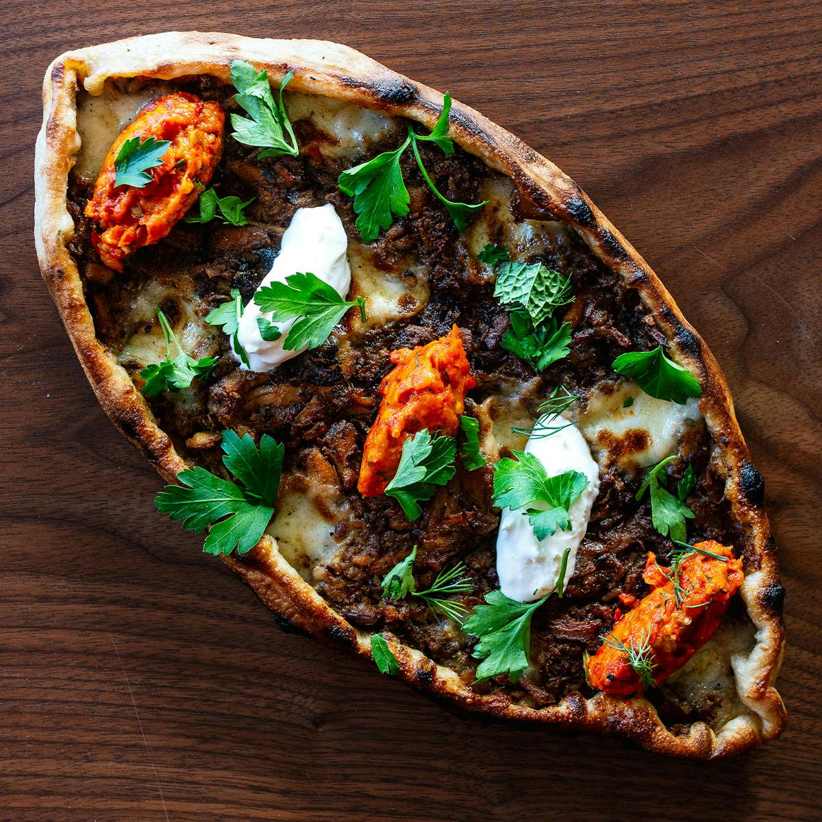 Chicken "Pide" Flatbread - 2 Pack by Balkan Treat Box