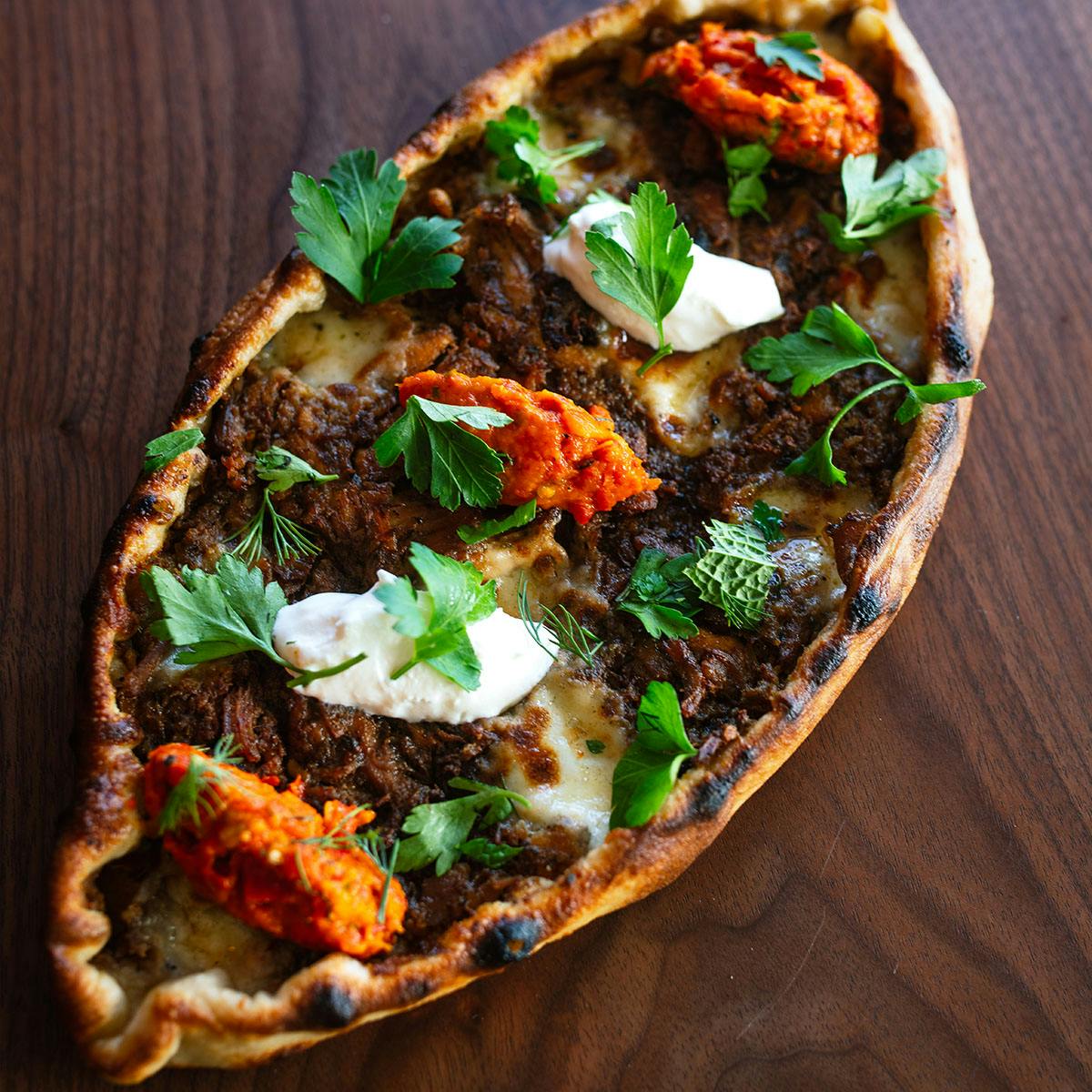 Chicken "Pide" Flatbread - 2 Pack by Balkan Treat Box - Alternate image 1