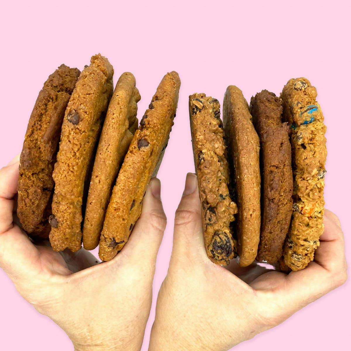 Assorted Jumbo Cookies - 12 Pack by Collegetown Bagels - Alternate image 2