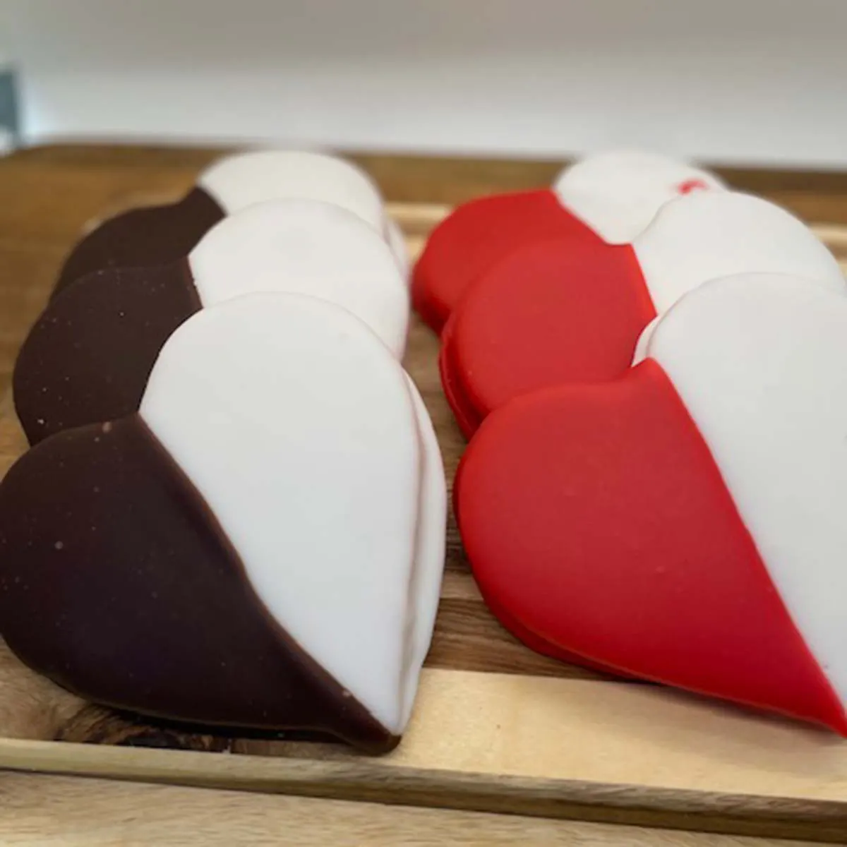 Valentine's Day Black & White Cookies - Dozen by Kossar's Bagels & Bialys - Alternate image 1