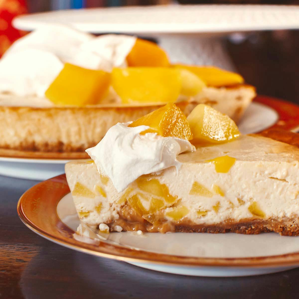 Mango Cheesecake by Sky's Gourmet Tacos