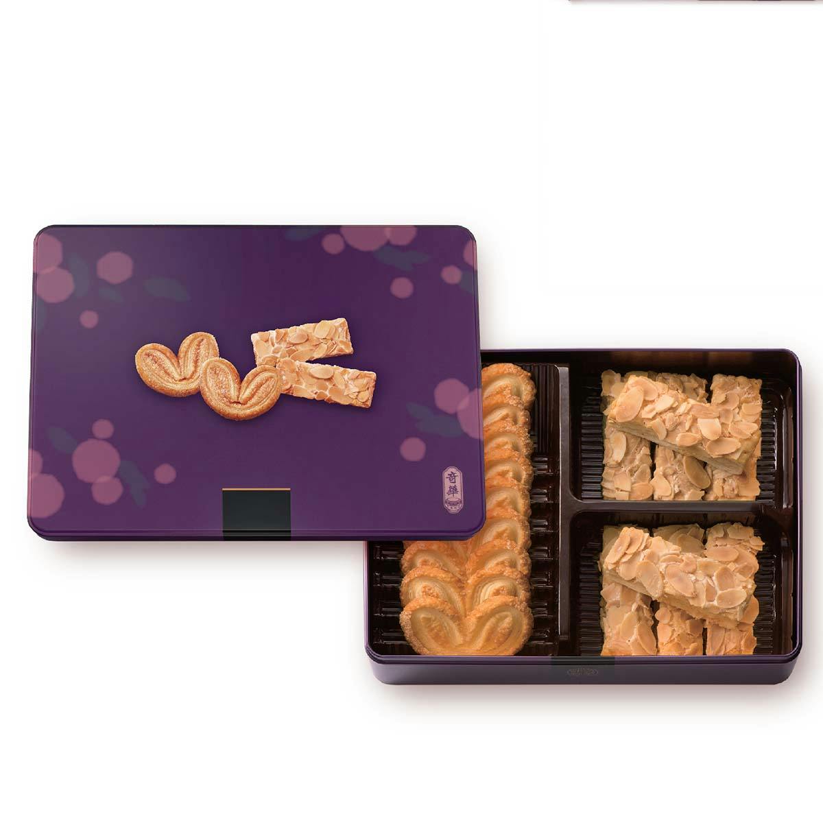 Almond Crisps & Palmiers Gift Box by Kee Wah Bakery